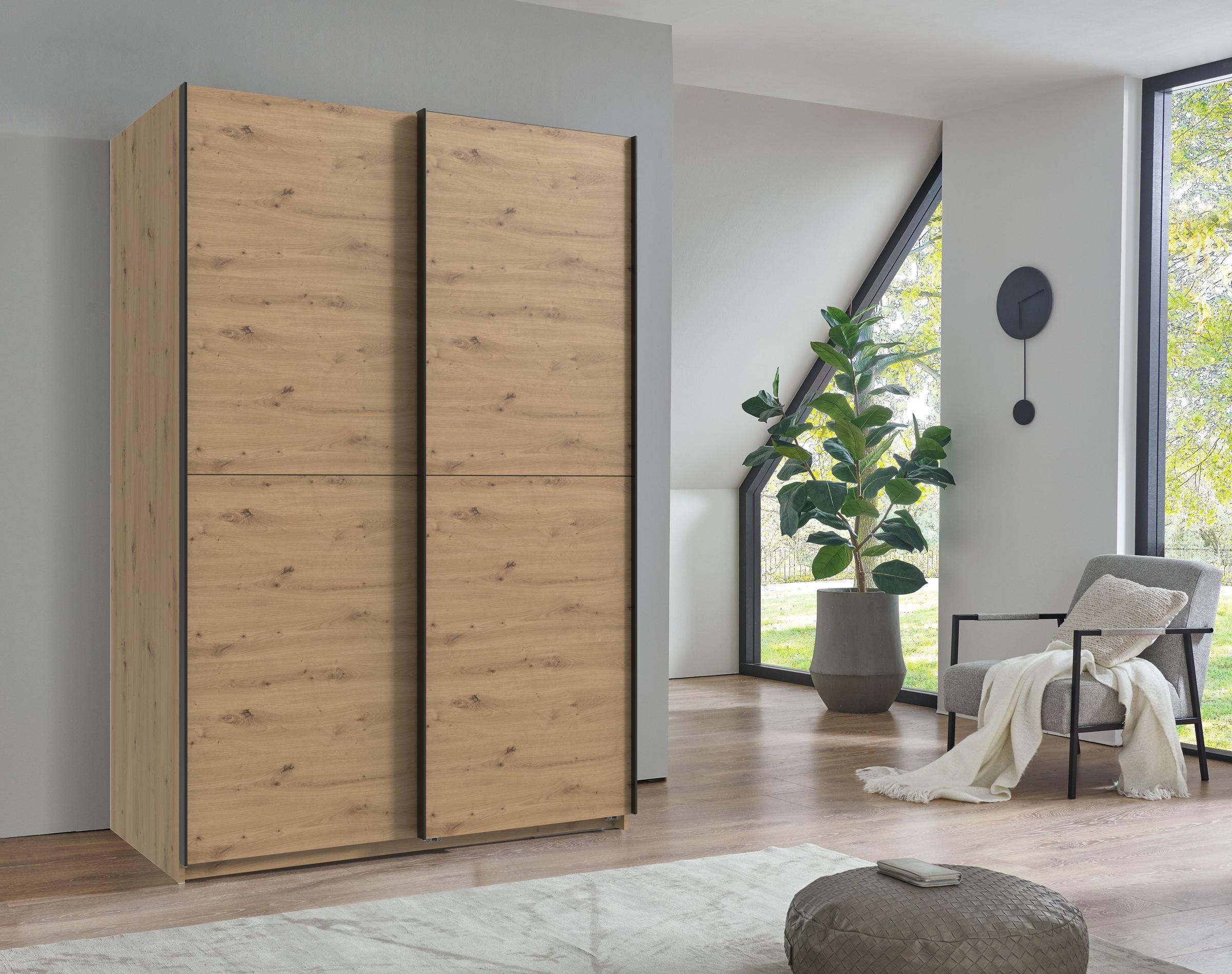 Wimex Kleiderschrank »Mugano, B/T/H 135 oder 180/65/198cm, Made in Germany« günstig online kaufen