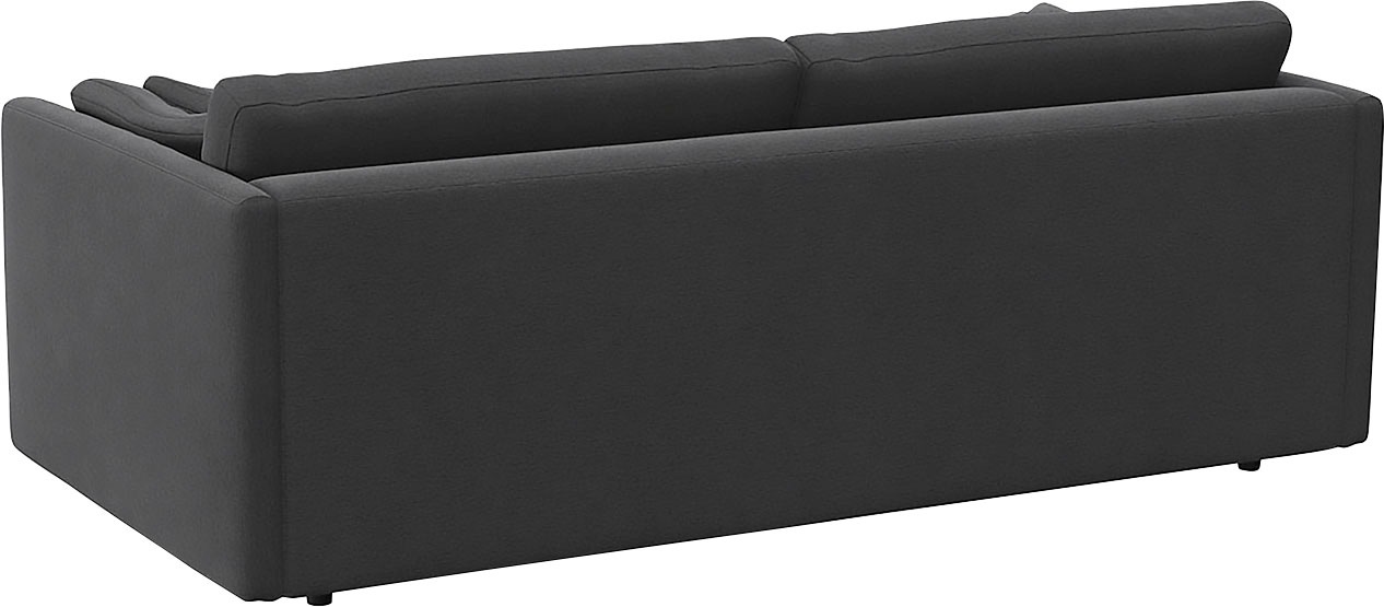 FLEXLUX 3-Sitzer »Lovane«, Weich & anschmiegsam, große Sitztiefe auf Kaltschaum, Dekokissen inkl.