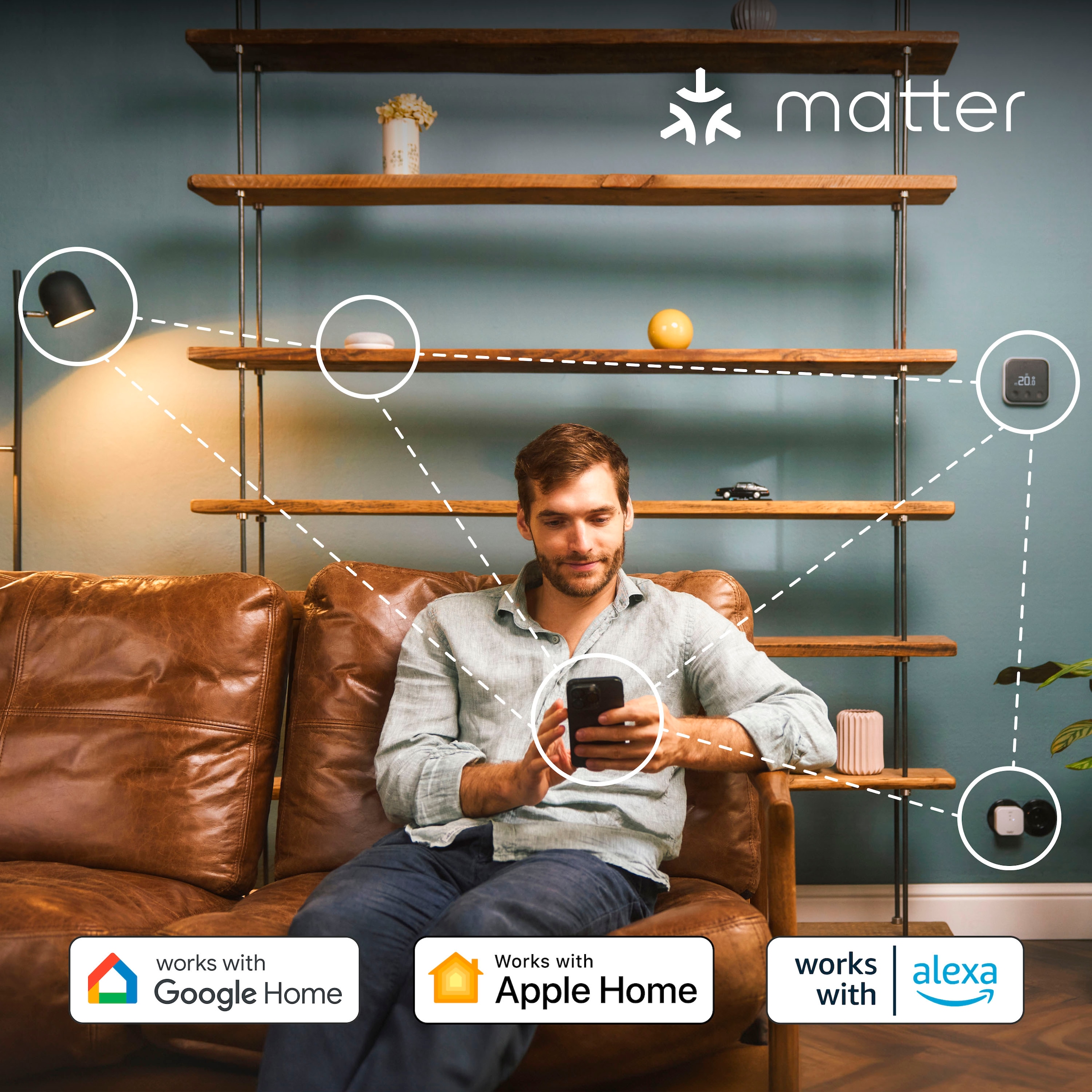 Tado Heizkörperthermostat »Verkabeltes Smartes Thermostat X - Starter Kit«