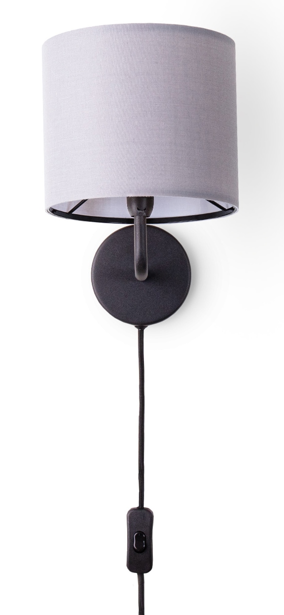 Paco Home Wandleuchte »Uni Color«, 1 flammig, Leuchtmittel E14   ohne Leuch günstig online kaufen