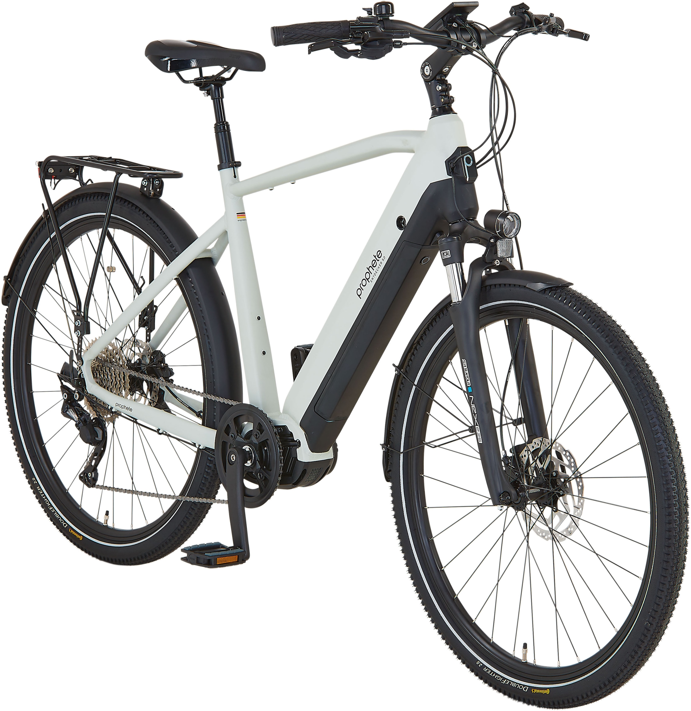 Prophete E-Bike »Entdecker 5.0«, 10 Gang, Shimano, Deore, Mittelmotor 250 W