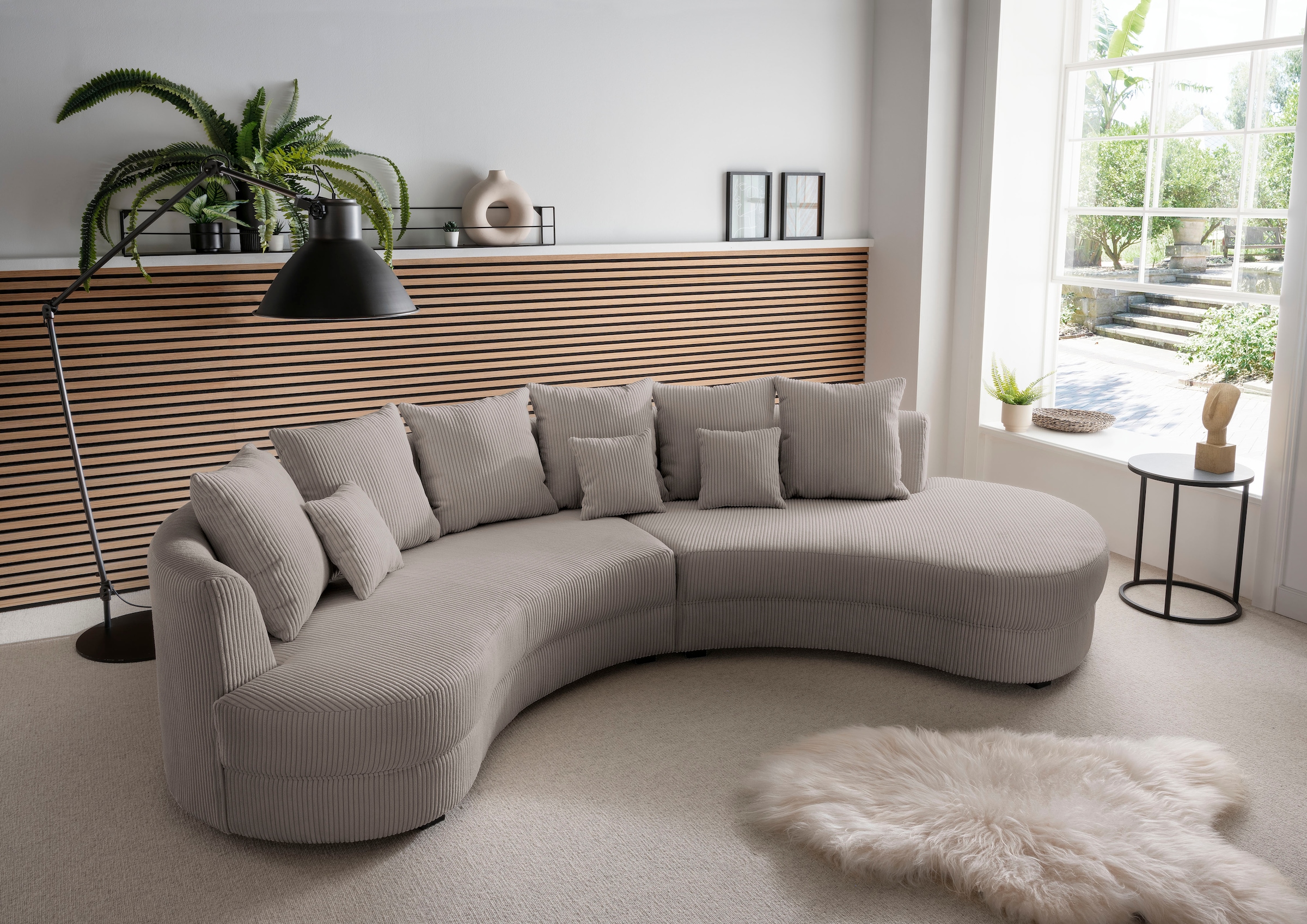 Home affaire Ecksofa »Limoncello organische Formensprache, OTTOs Choice, L- günstig online kaufen