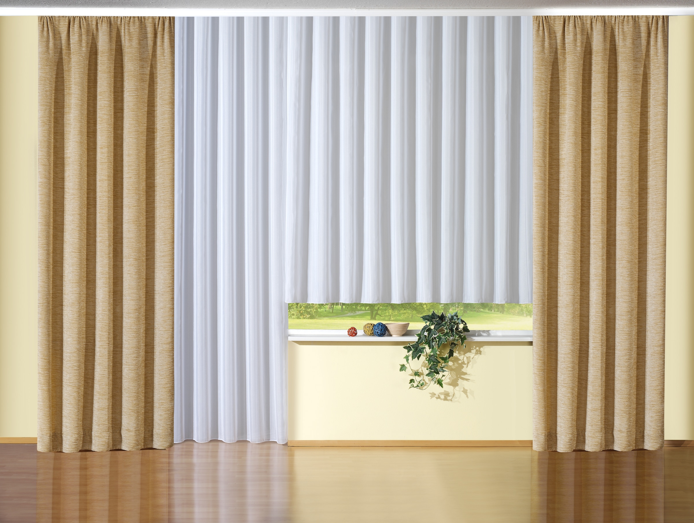 Wirth Vorhang »Warnow«, (1 St.), 270 g/m2 günstig online kaufen