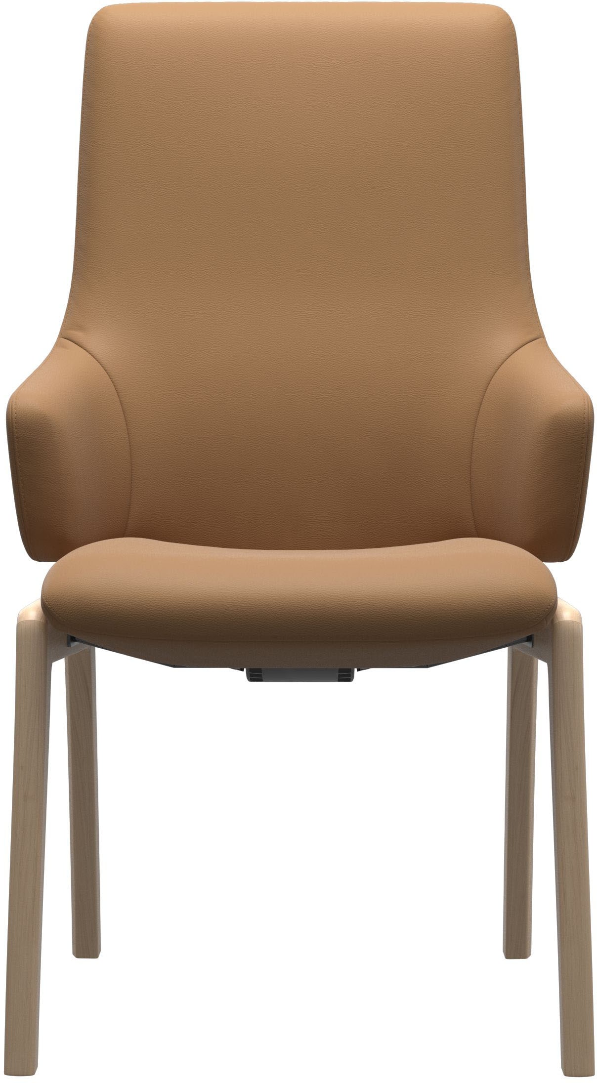 Stressless® Polsterstuhl »Laurel«, Leder PALOMA, High Back mit Armlehne, Größe L, mit abgerundeten Beinen in Walnuss