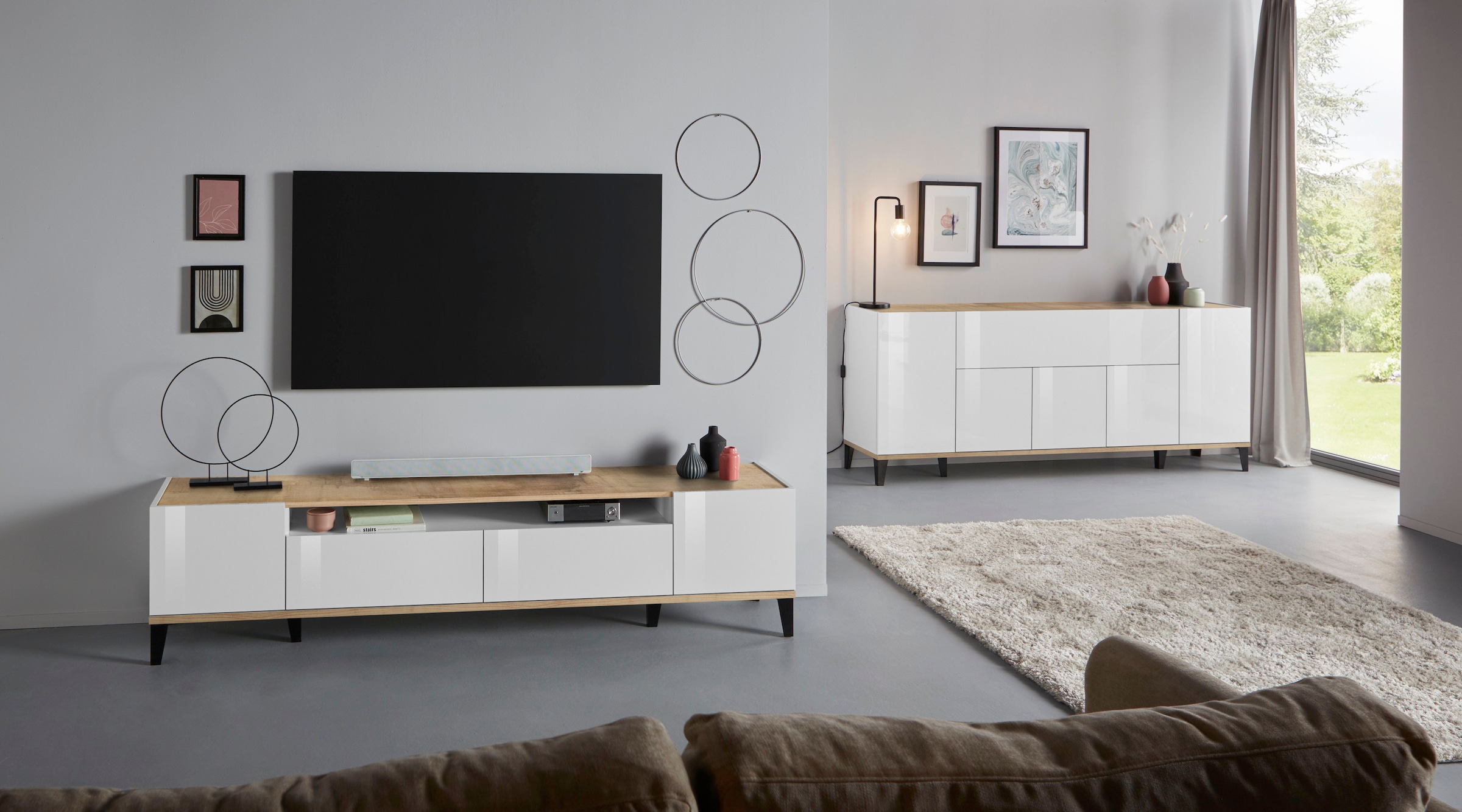 INOSIGN Lowboard »SunriseTV-Board, TV-Schrank« Breite 200 cm