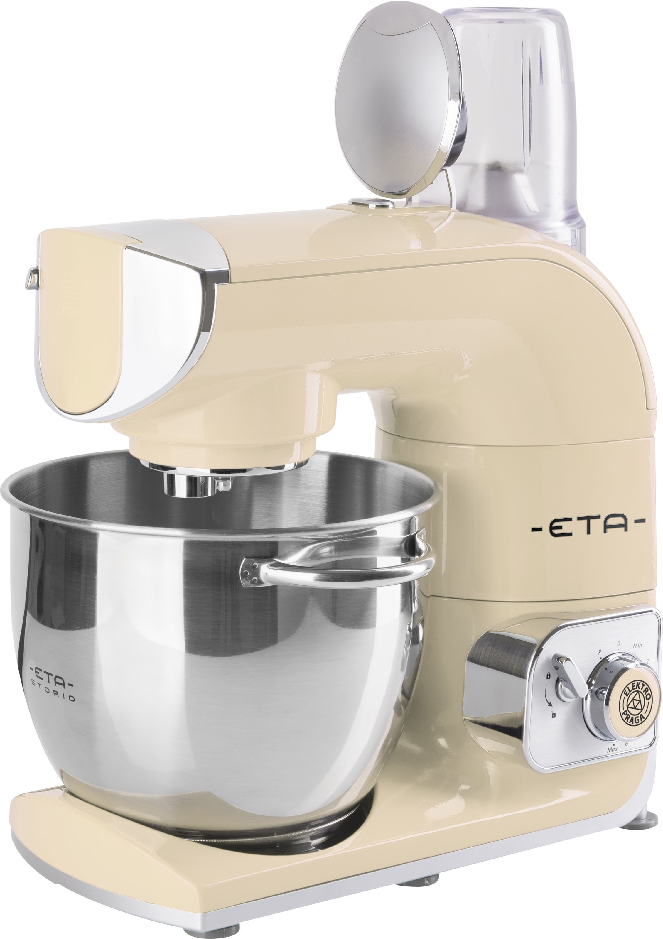eta Küchenmaschine »Gratus Storio«, 5,5 l Edelstahlschüssel, PULSE-Funktion