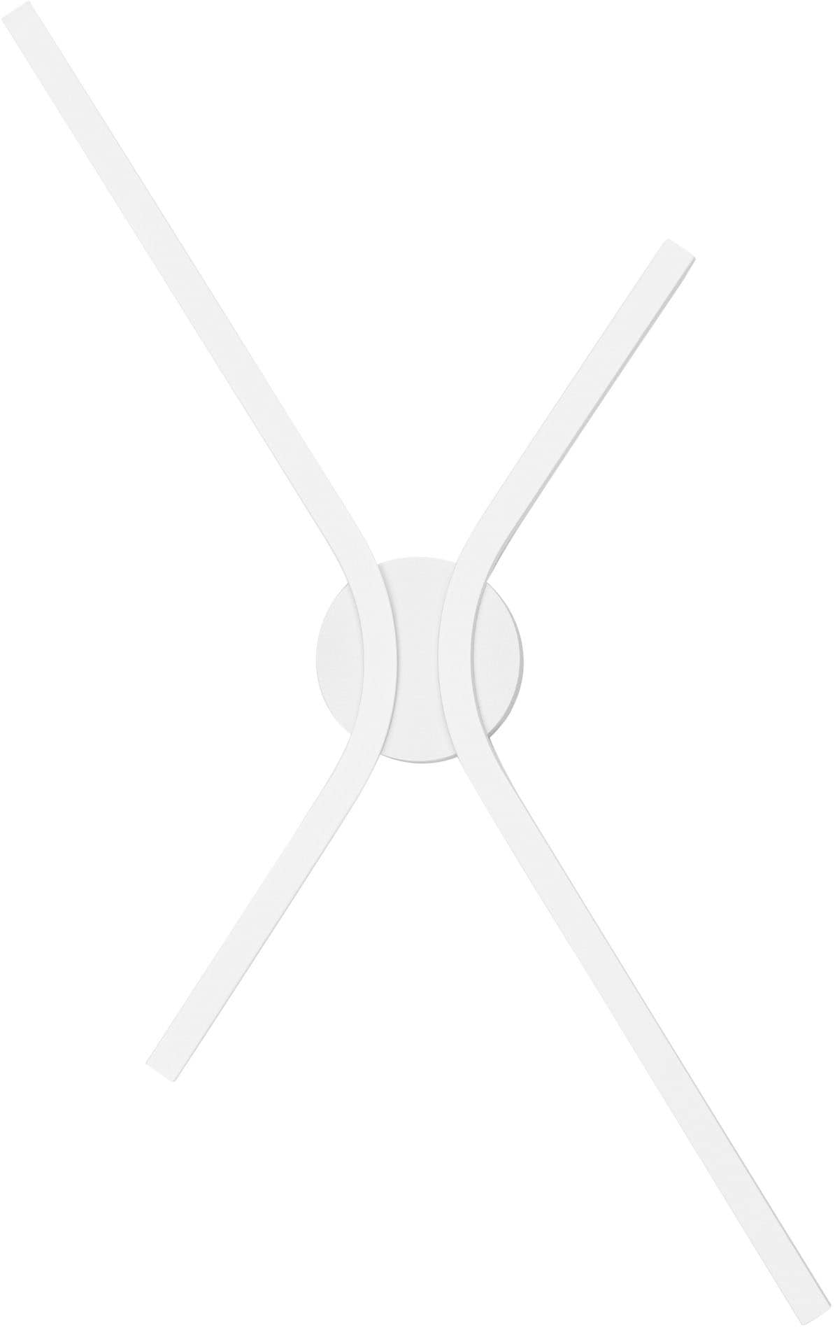 Nova Luce Wandleuchte »AKRO« LED-Modul 1 Stk. warmweiß - kaltweiß günstig online kaufen
