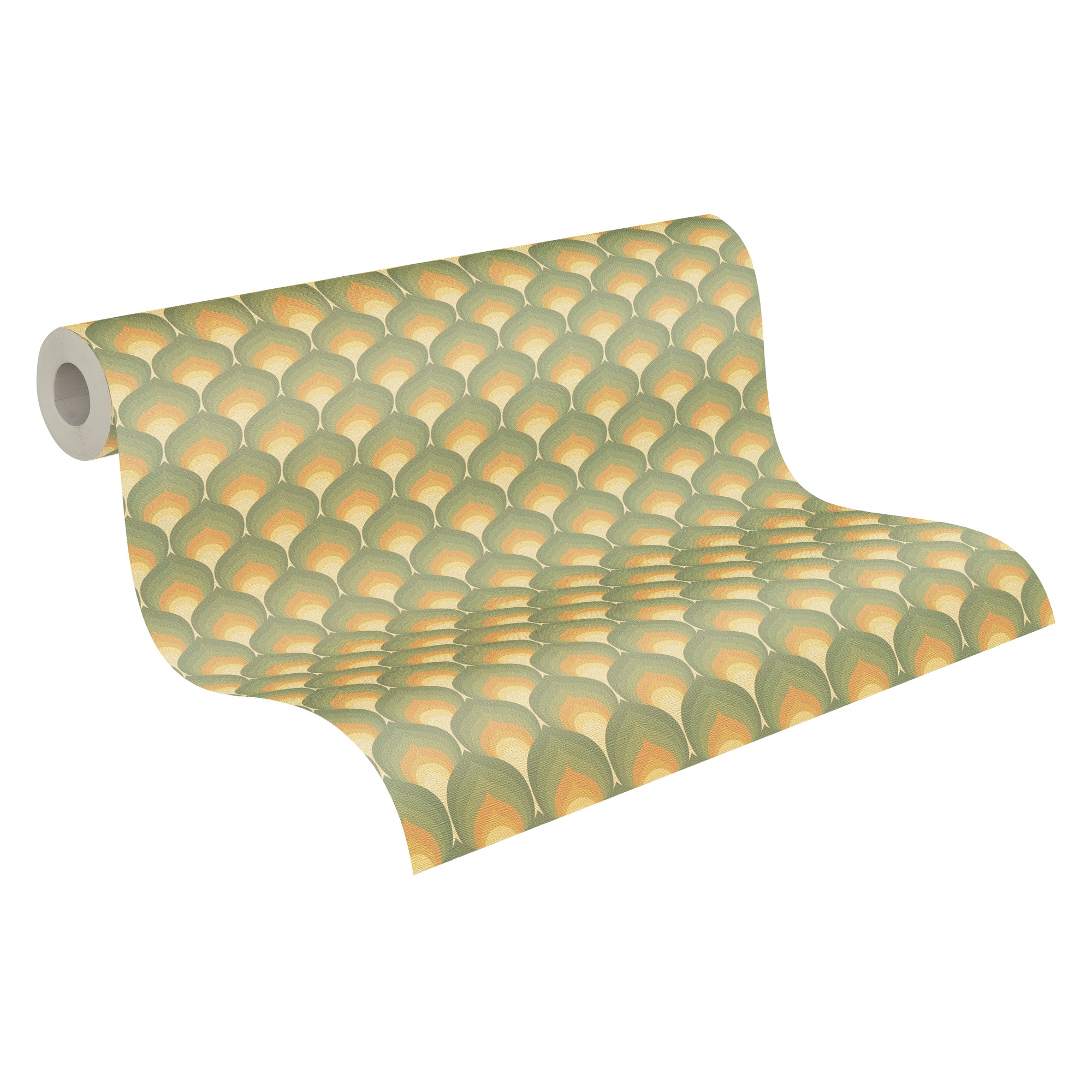 A.S. Création Vliestapete »Retro Chic Grafik-Tapete Mustertapete Retro 3D«, matt, Vintage Vliestapete für Schlafzimmer Küche Wohnzimmer Grafik Design