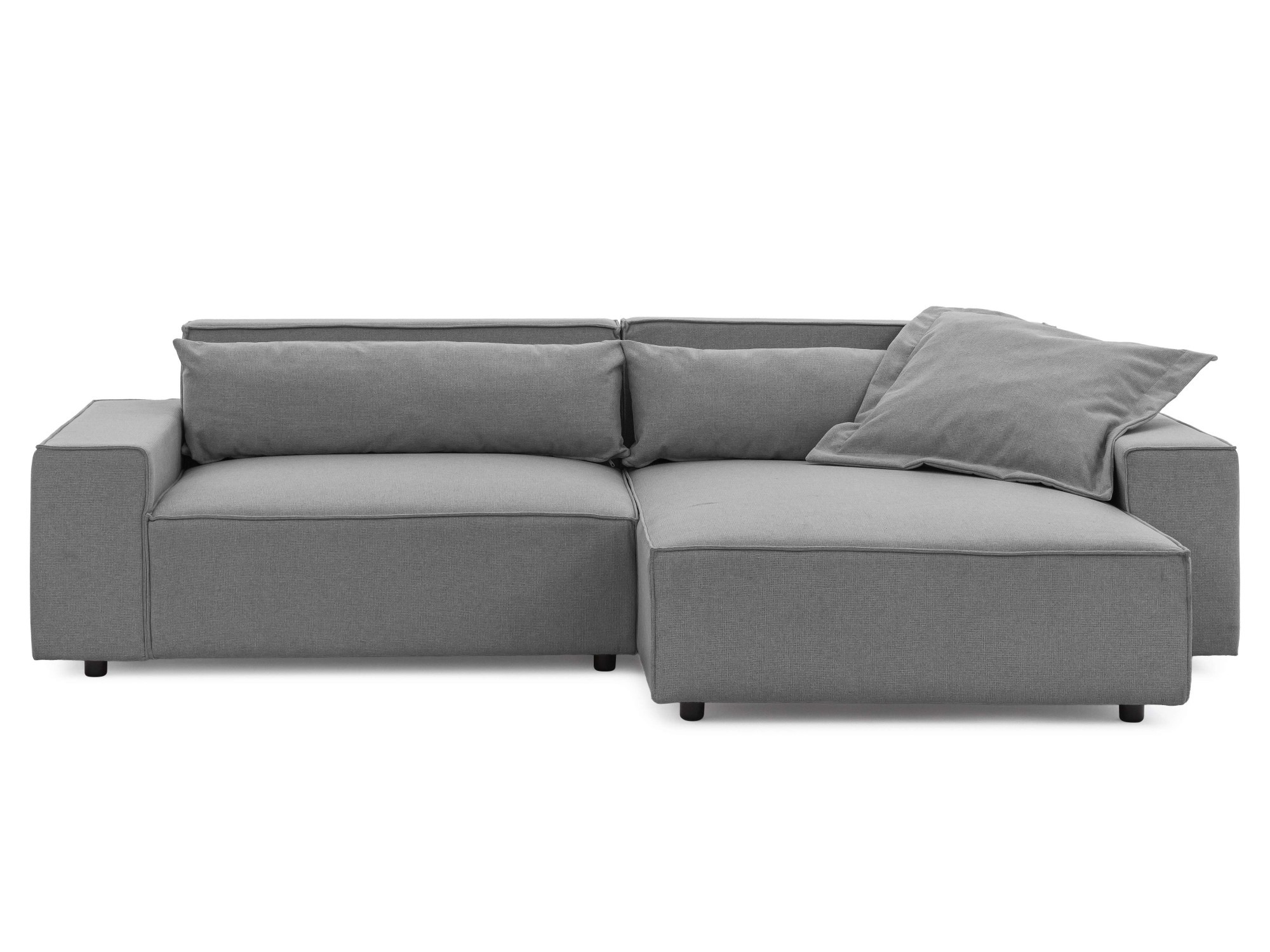 OTTO home Ecksofa »KINLEE Design-Sofa mit Recamiere rechts/links, Maße B/T/ günstig online kaufen