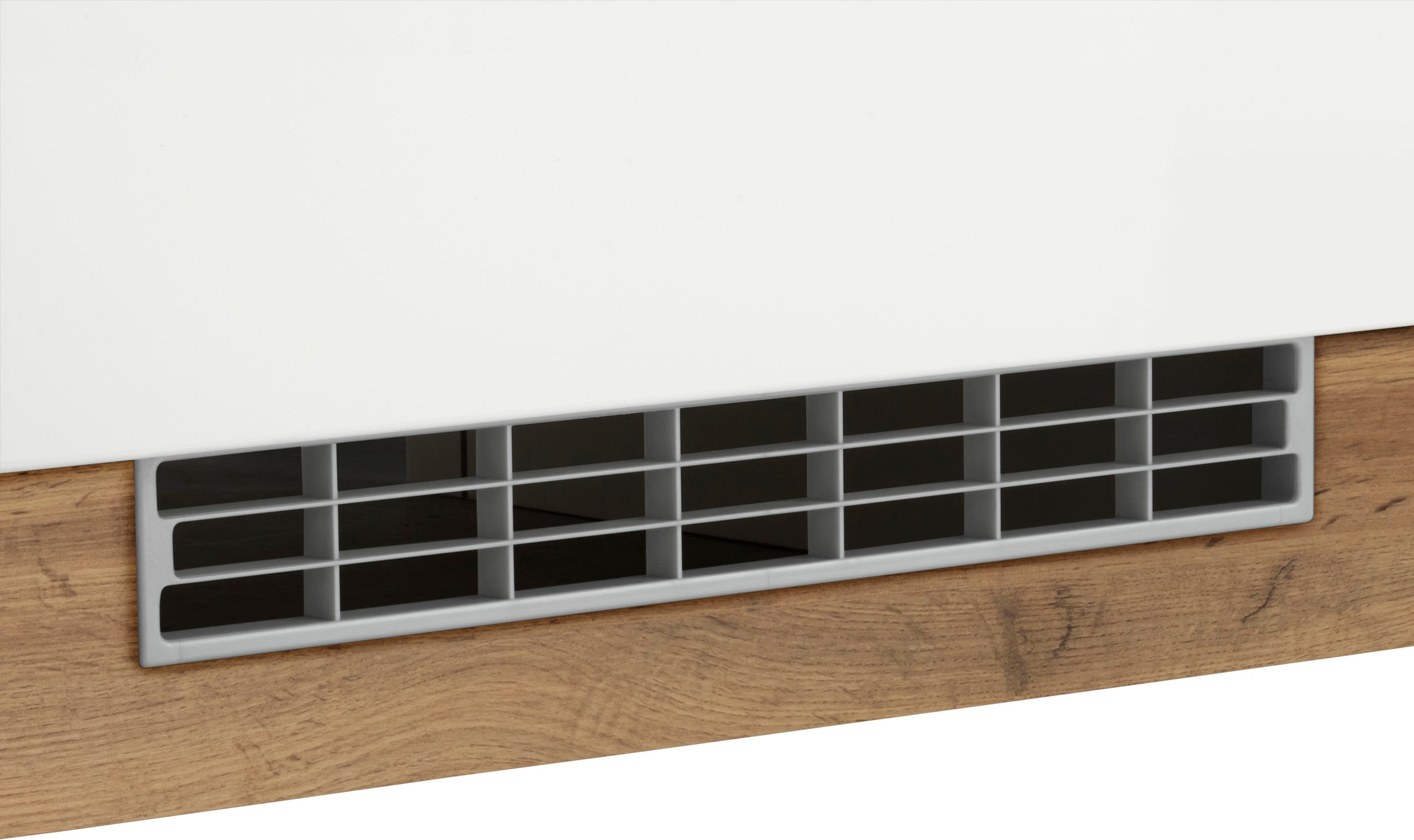 KOCHSTATION Küchenzeile »KS-Brindisi Breite 340 cm«, wahlweise mit E-Geräten und Induktion, mit MDF-Fronten und Regal