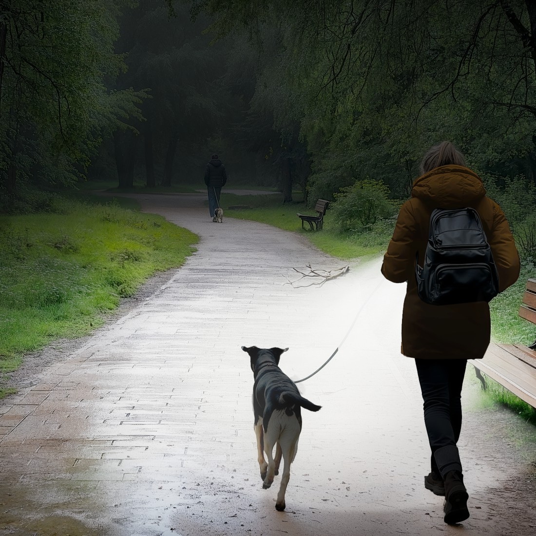 Hama LED Taschenlampe »LED-Taschenlampe, Batterien, Aluminium, 3 Modi« stromsparend, robust