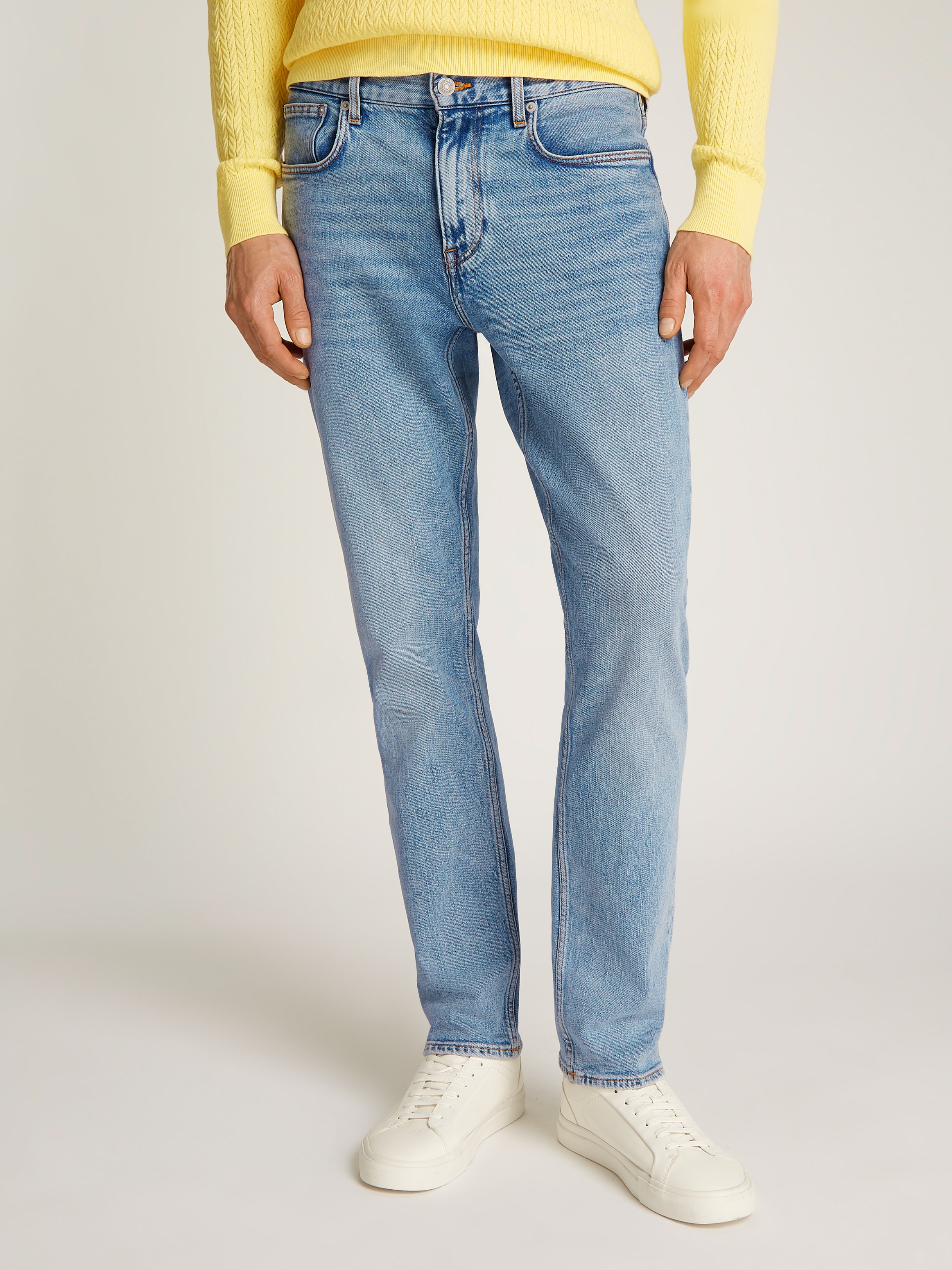 Tommy Hilfiger Straight-Jeans, in blauer Waschung