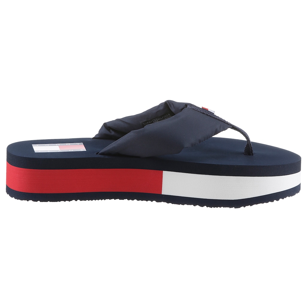 Tommy Jeans Zehentrenner »WEBBING MID BEACH SNDL«