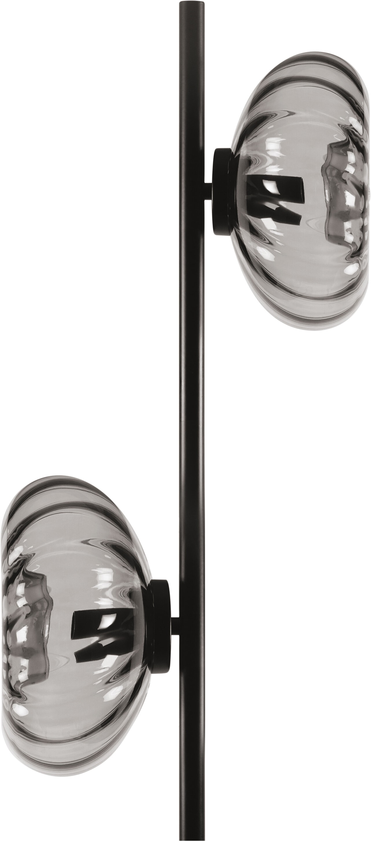 Osram Stehlampe »Decor Smoke Glass« E14 1 Stk. schwarz, E14, Stahl und Glas