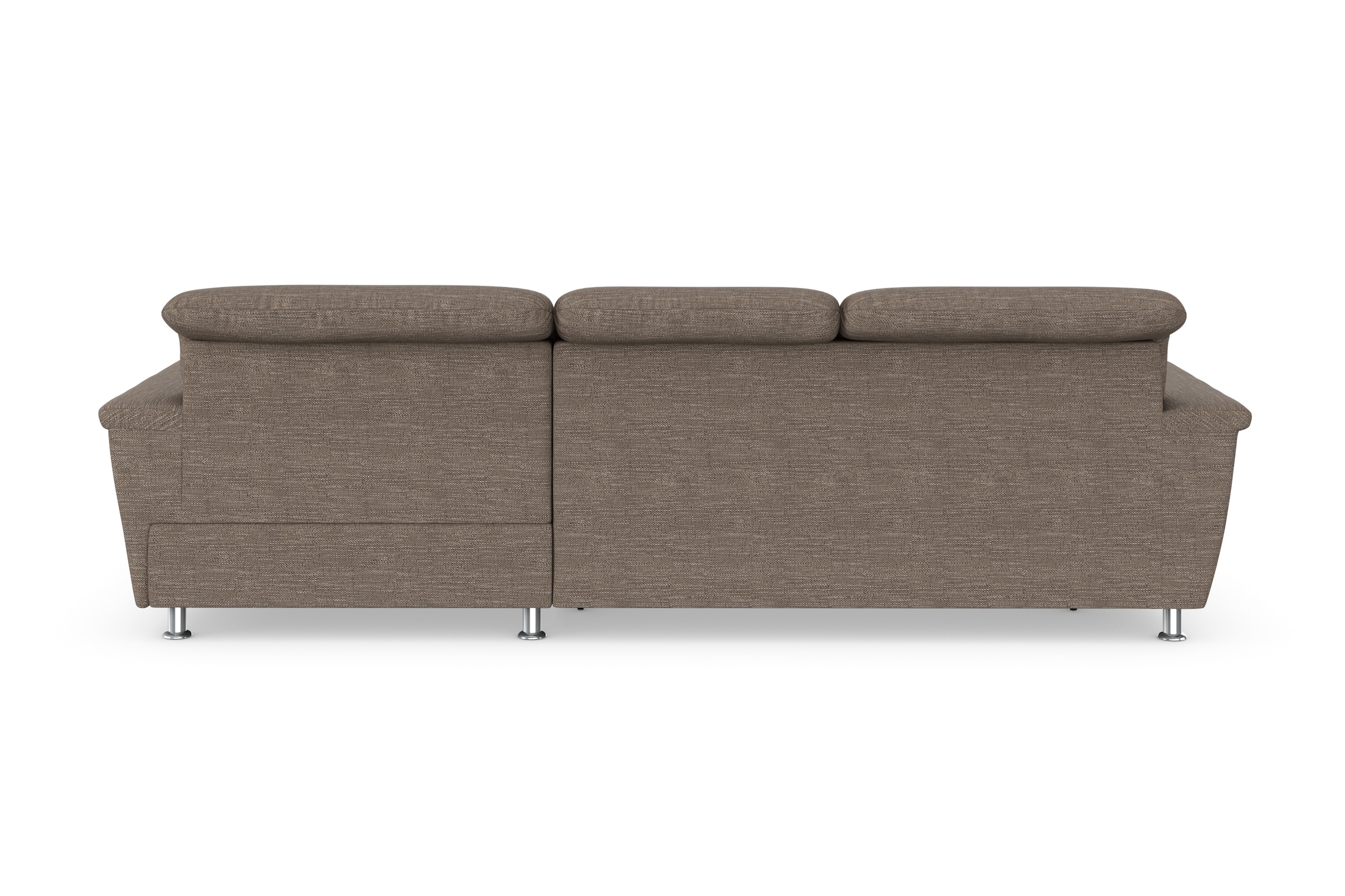 DOMO collection Ecksofa Franzi, wahlweise mit Bettfunktion, Bettkasten und Kopfteilverstellung
