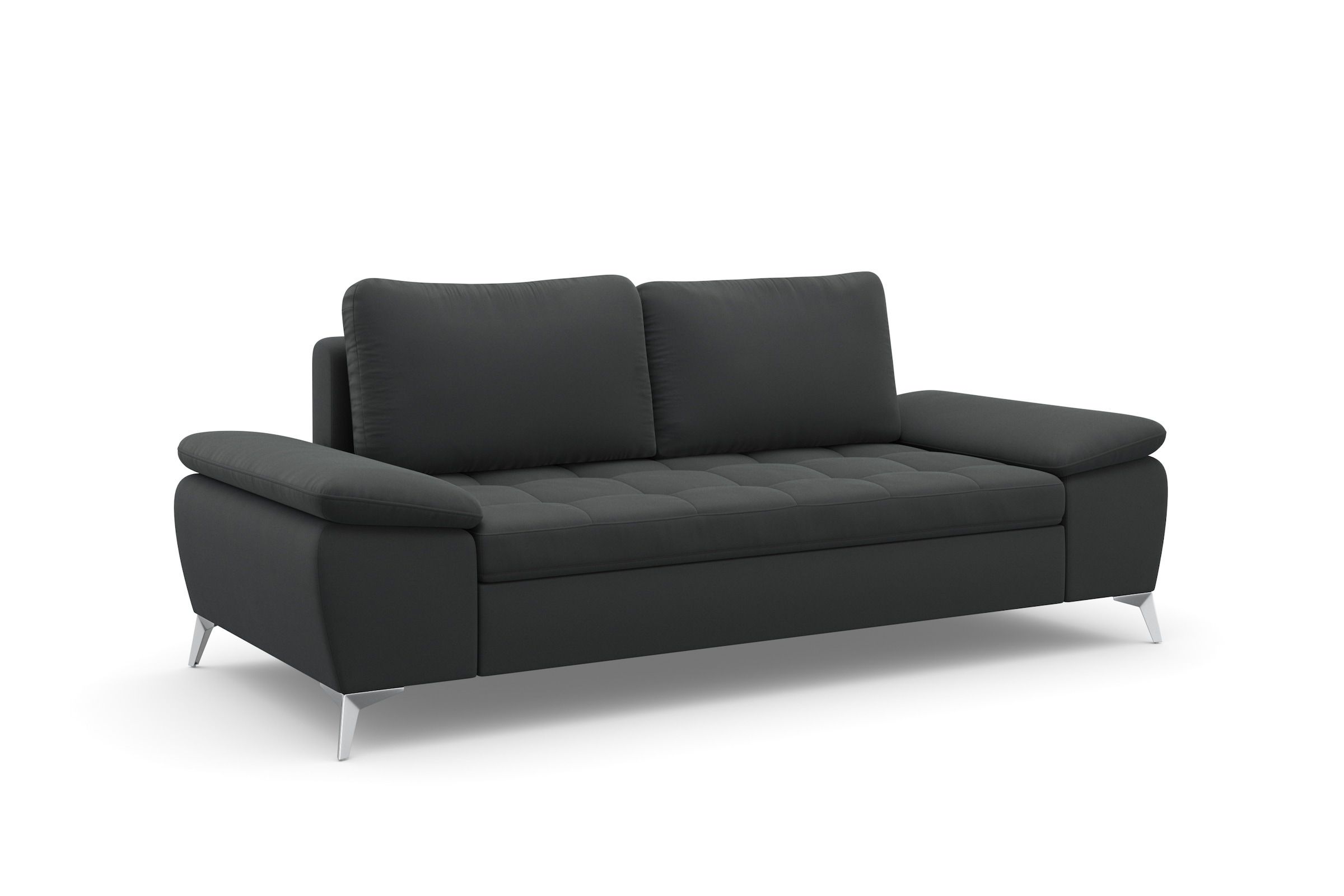 sit&more 2,5-Sitzer »Latigo« mit hochwertigen Metallfüßen