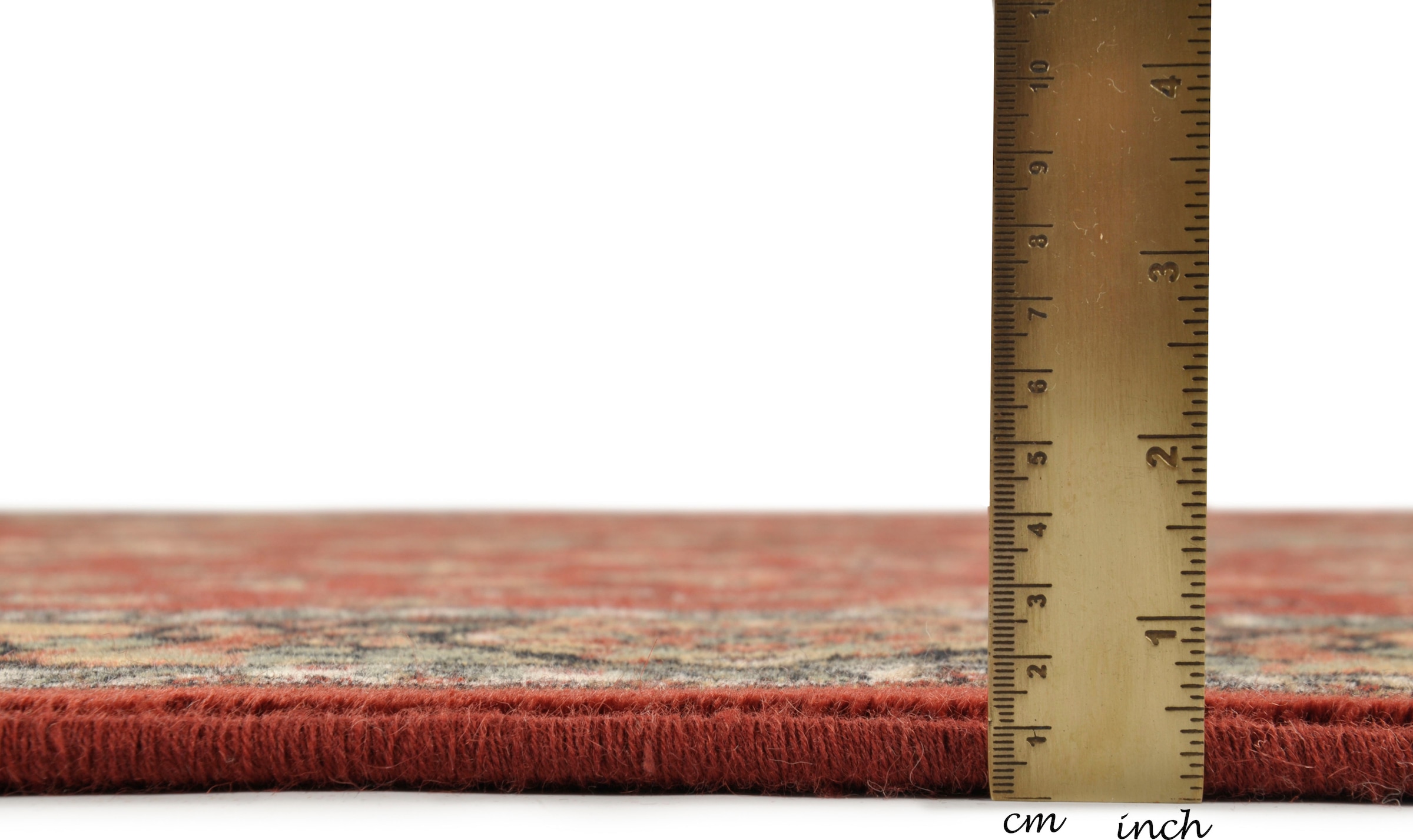 THEKO Wollteppich »Turan 808«, rechteckig, 12 mm Höhe, reine Wolle, Orient-Optik, ideal im Wohnzimmer & Schlafzimmer