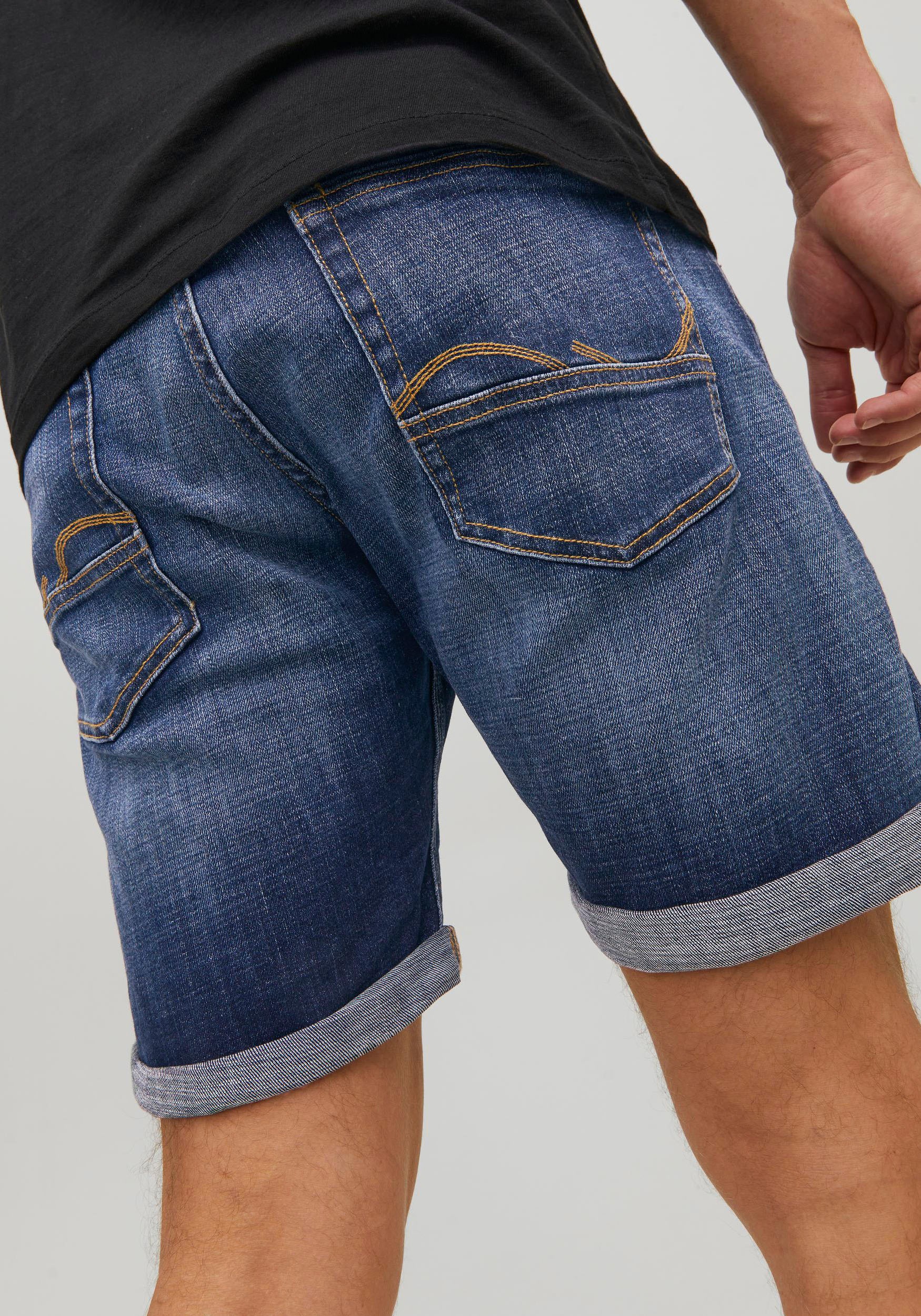 4. Bild von Jack & Jones Jeansshorts »JJICHRIS JJWOOD SHORTS GE 710 SN«
