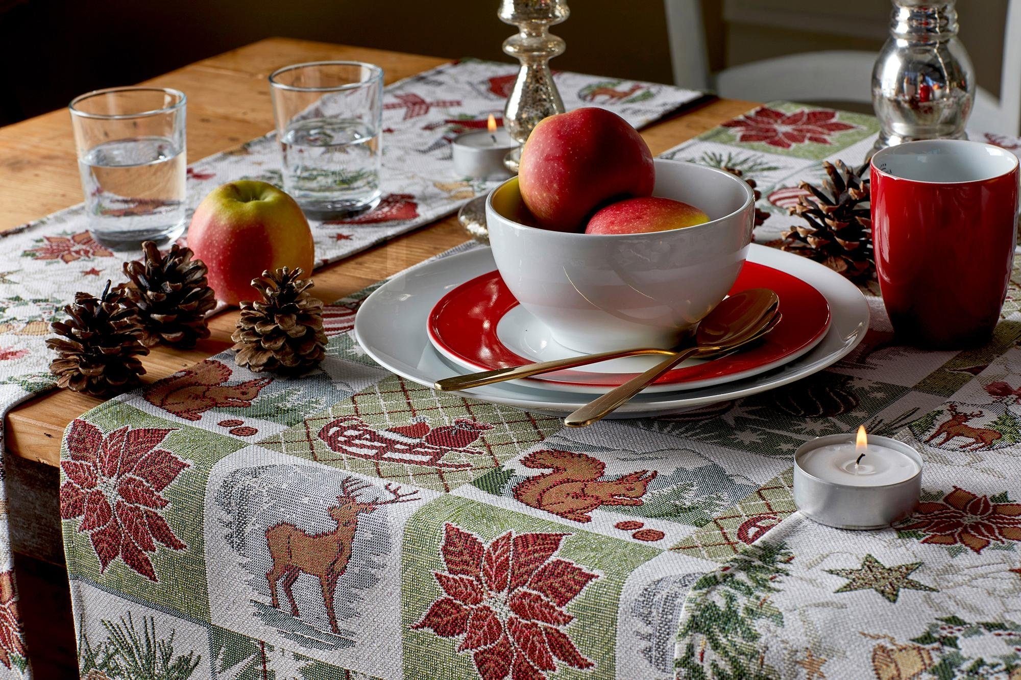 APELT Tischläufer ( Gobelin, bestellen Winterwelt, schnell 1 und bequem Weihnachtsdeko, Weihnachten«, St.) »1531