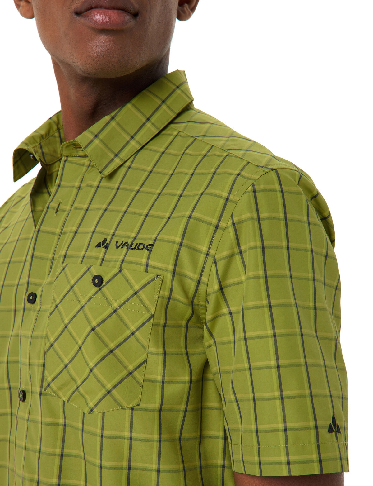VAUDE Kurzarmhemd »MEN'S ALBSTEIG SHIRT III« Kurzarm, aus Lyocell und Polyester, mit Knopfleiste