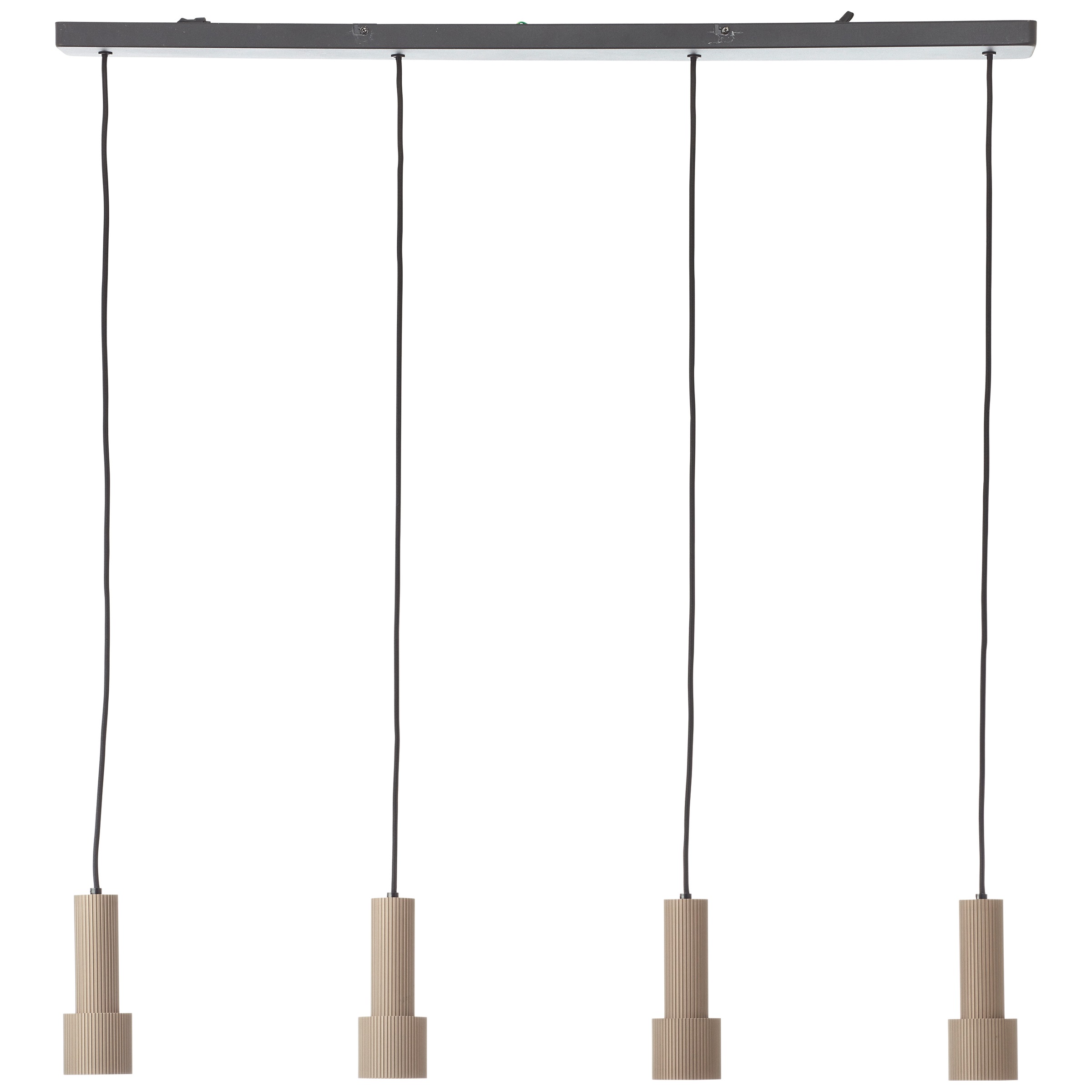 Brilliant Pendelleuchte »Cadiz« GU10 1 Stk. 150 x 98 cm, 4x GU10 Fassung, k günstig online kaufen