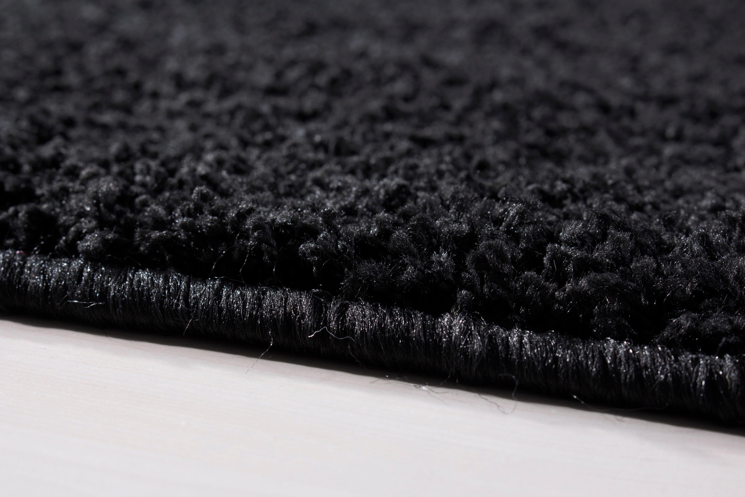 Andiamo Teppich »Shaggy uni«, rechteckig, 15 mm Höhe, Wohnzimmer