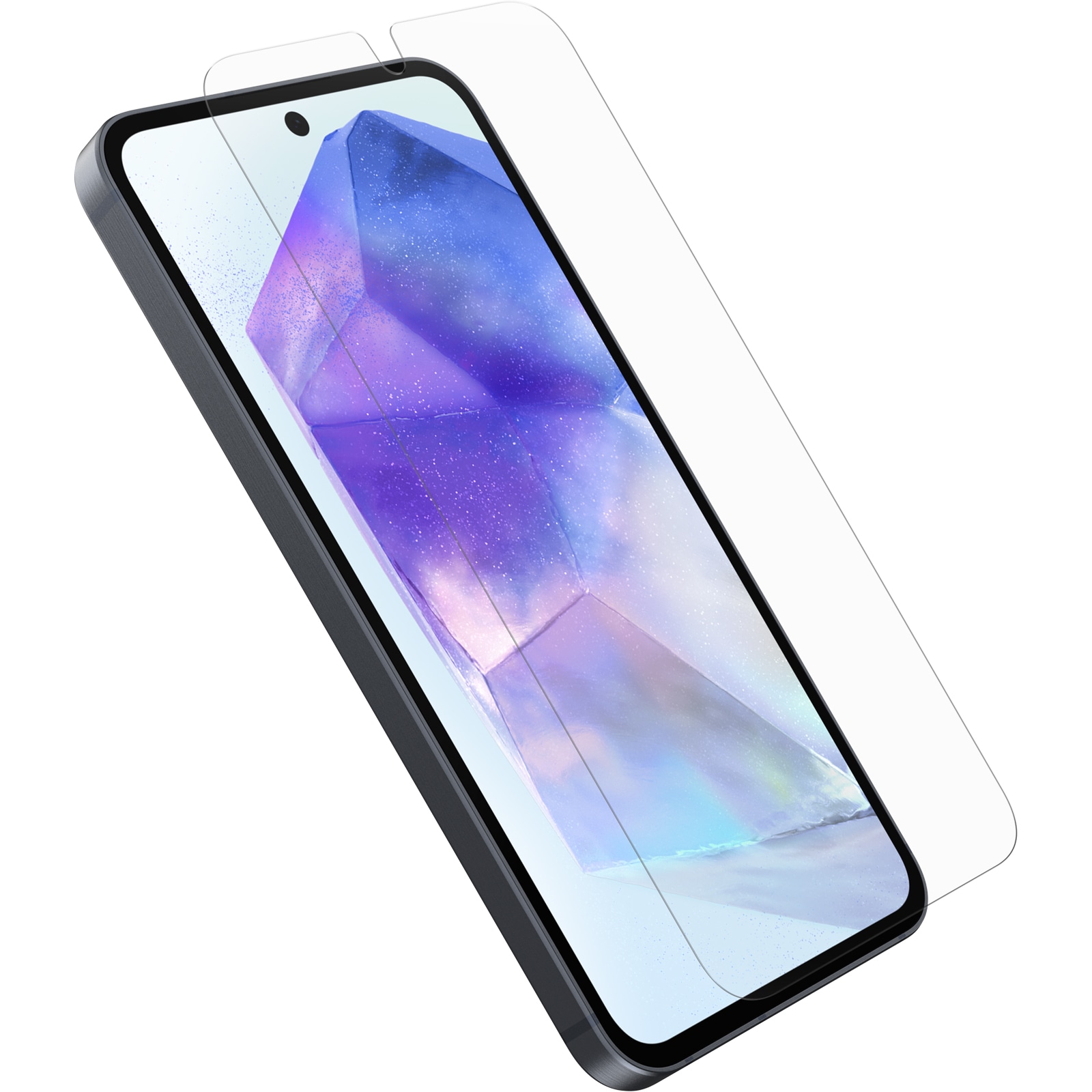 3. Bild von Otterbox Displayschutzglas »Glass«, für Samsung Galaxy A55 5G, Bildschirmschutz, Displayschutz, Displayschutzfolie, kratz & stoßfest