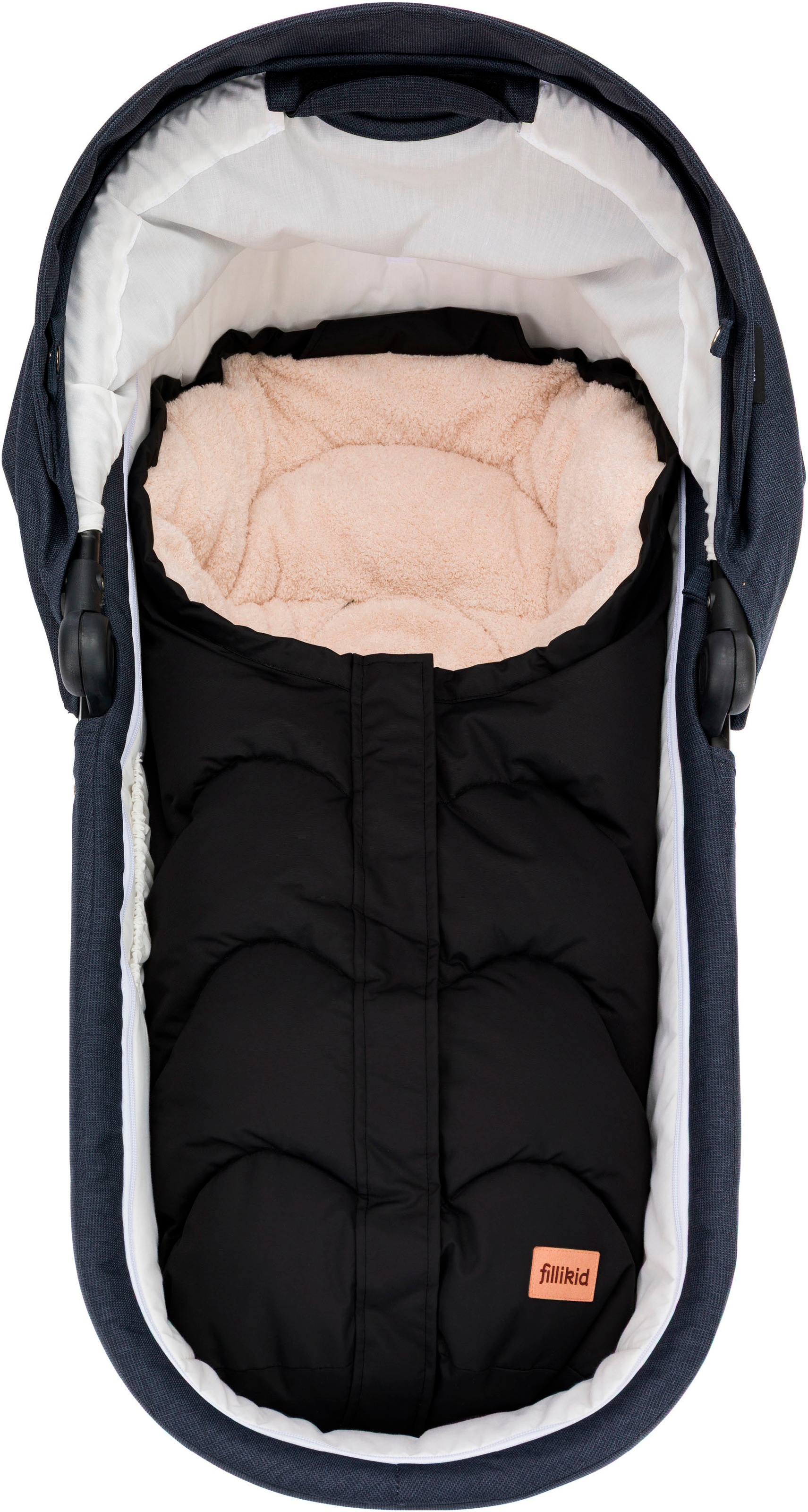 Fillikid Fußsack »Torre, Winterfußsack Gr. 0«, für Autositze Gr. 0 und Kinderwagen