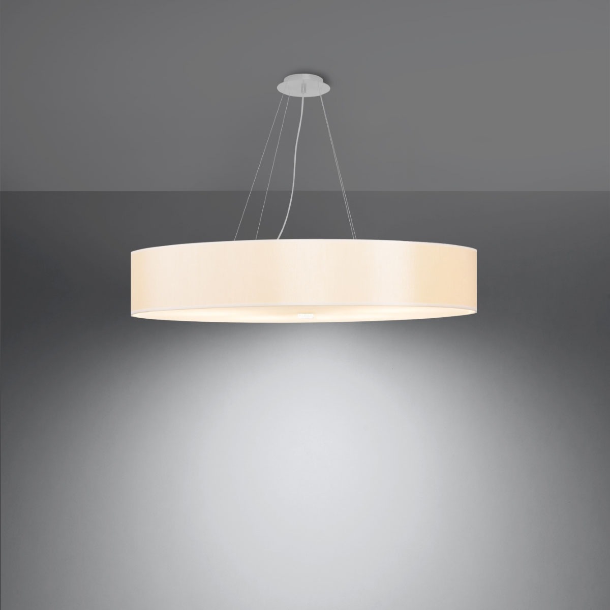 SOLLUX lighting Kronleuchter »SKALA«, 6 flammig, Leuchtmittel E27 | ohne Leuchtmittel, Slush -Einstellung