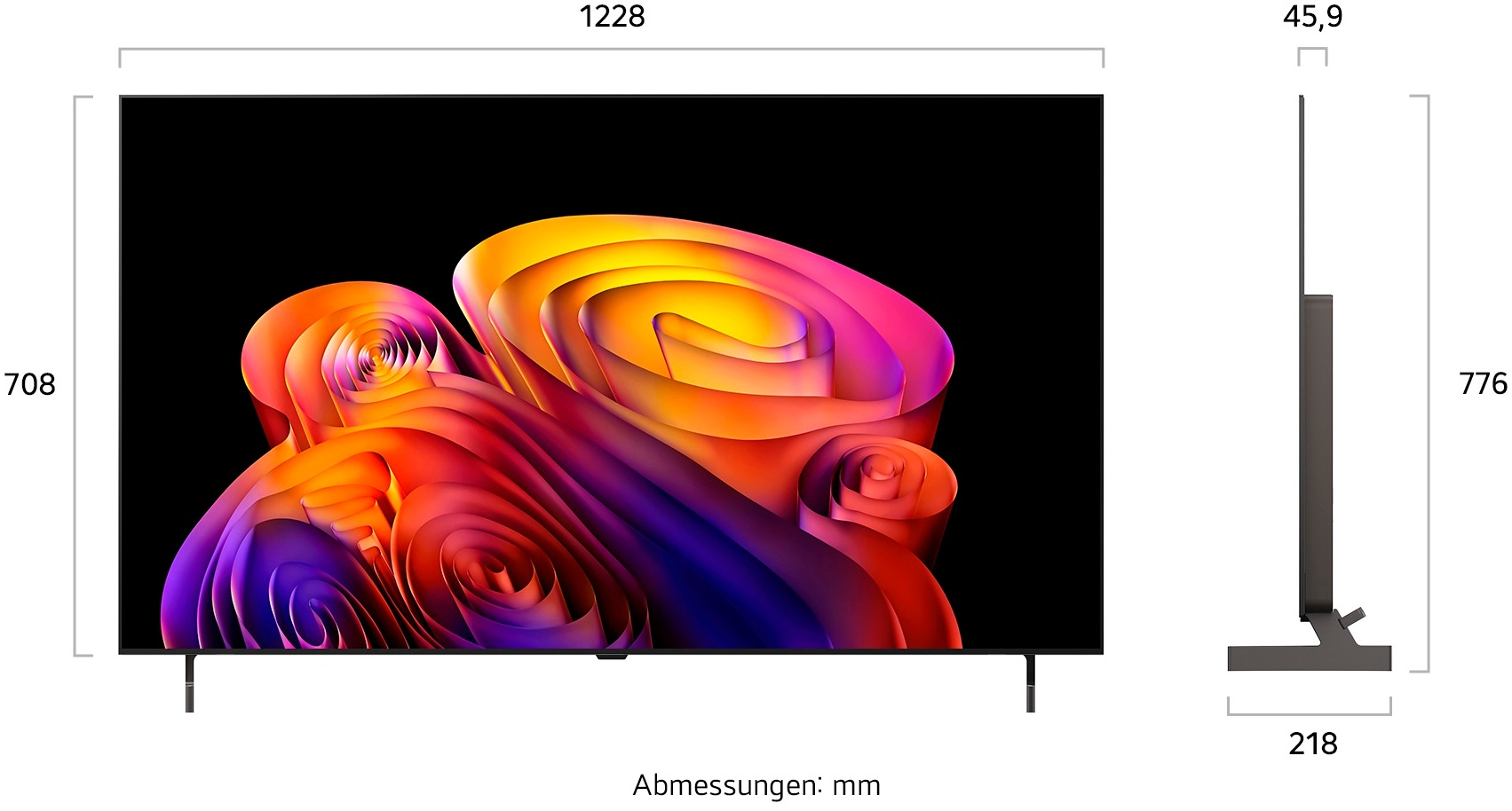 LG OLED-Fernseher »OLED55B6ELC« 139 cm/55 ″ Smart-TV