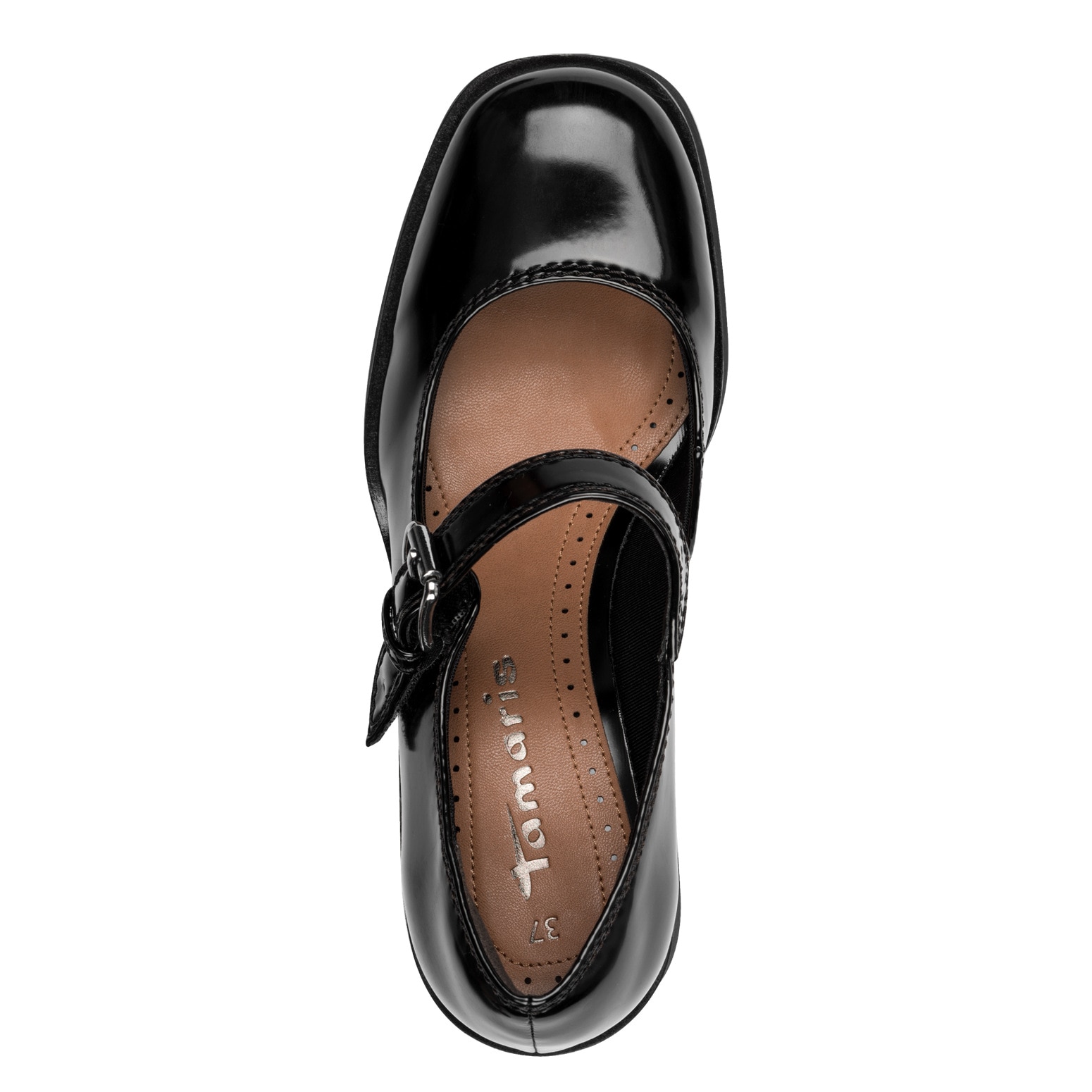 Tamaris Spangenpumps  , Blockabsatz, Partyschuh, Pumps in veganer Verarbeitung