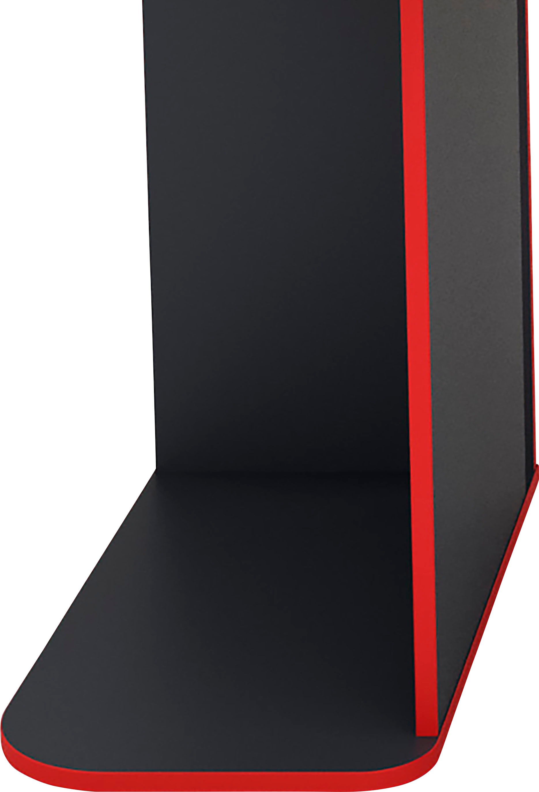Homexperts Gamingtisch »Flynn«, moderner Gamingtisch mit farblich abgesetzten ABS Kanten