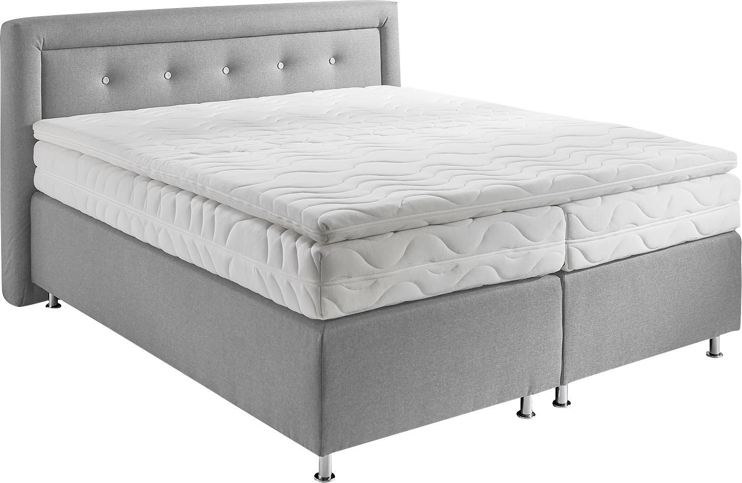Westfalia Schlafkomfort Boxspringbett, wahlweise mit Topper günstig online kaufen