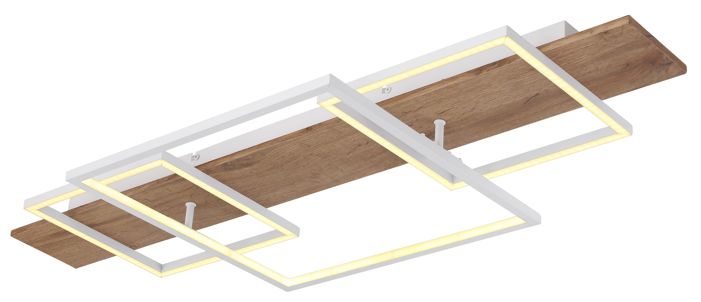 GLOBO LIGHTING LED Deckenleuchte »VANNI« LED-Modul Warmweiß Deckenlampe/Woh günstig online kaufen