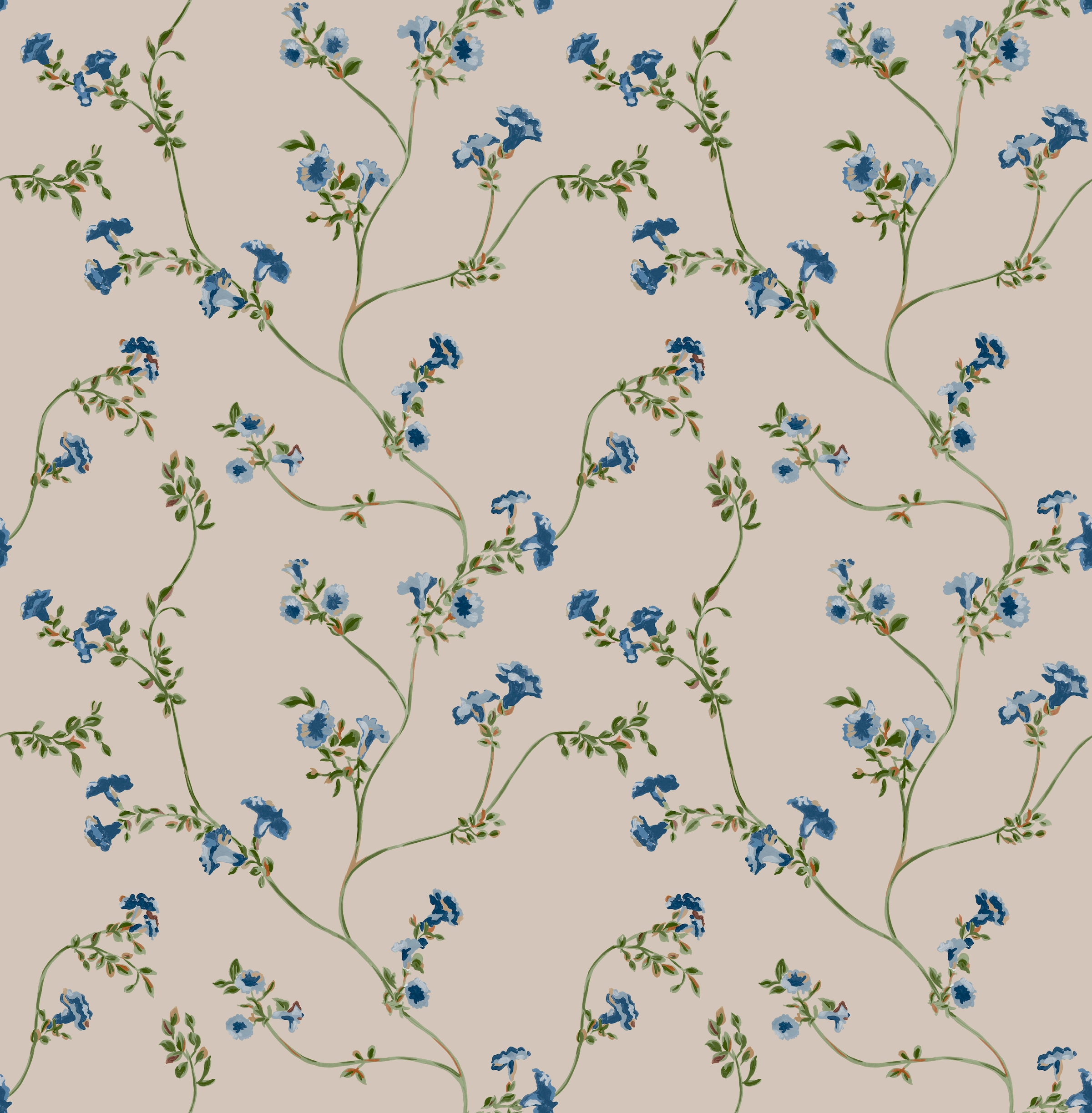 Joules Vliestapete »Robey Cottage Floral« geblümt glatt Design Tapeten