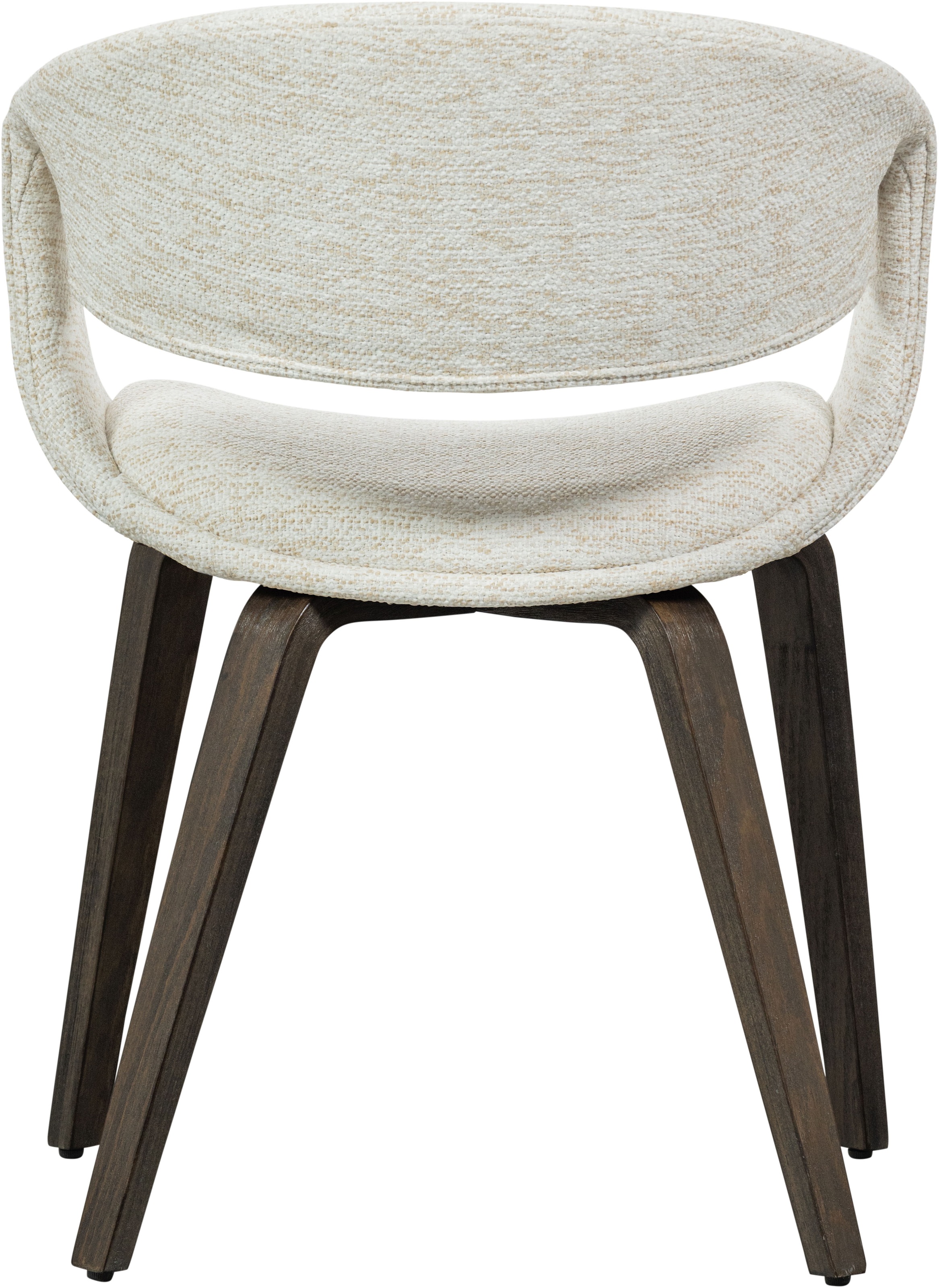 WOOOD Esszimmerstuhl »Yossi mit Gewebtem Bezug und Holzgestell B57 x T57 x H78 cm (2er-Set)« (Set) 2 Stk.Maximale Verschleißfestigkeit, Pfleiglicht, Tragkraft 136 kg
