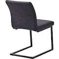 MCA furniture Esszimmerstuhl »Kian«, (Set), 2 St., Vintage Kunstleder mit oder ohne Armlehne, Stuhl belastbar bis 120 kg