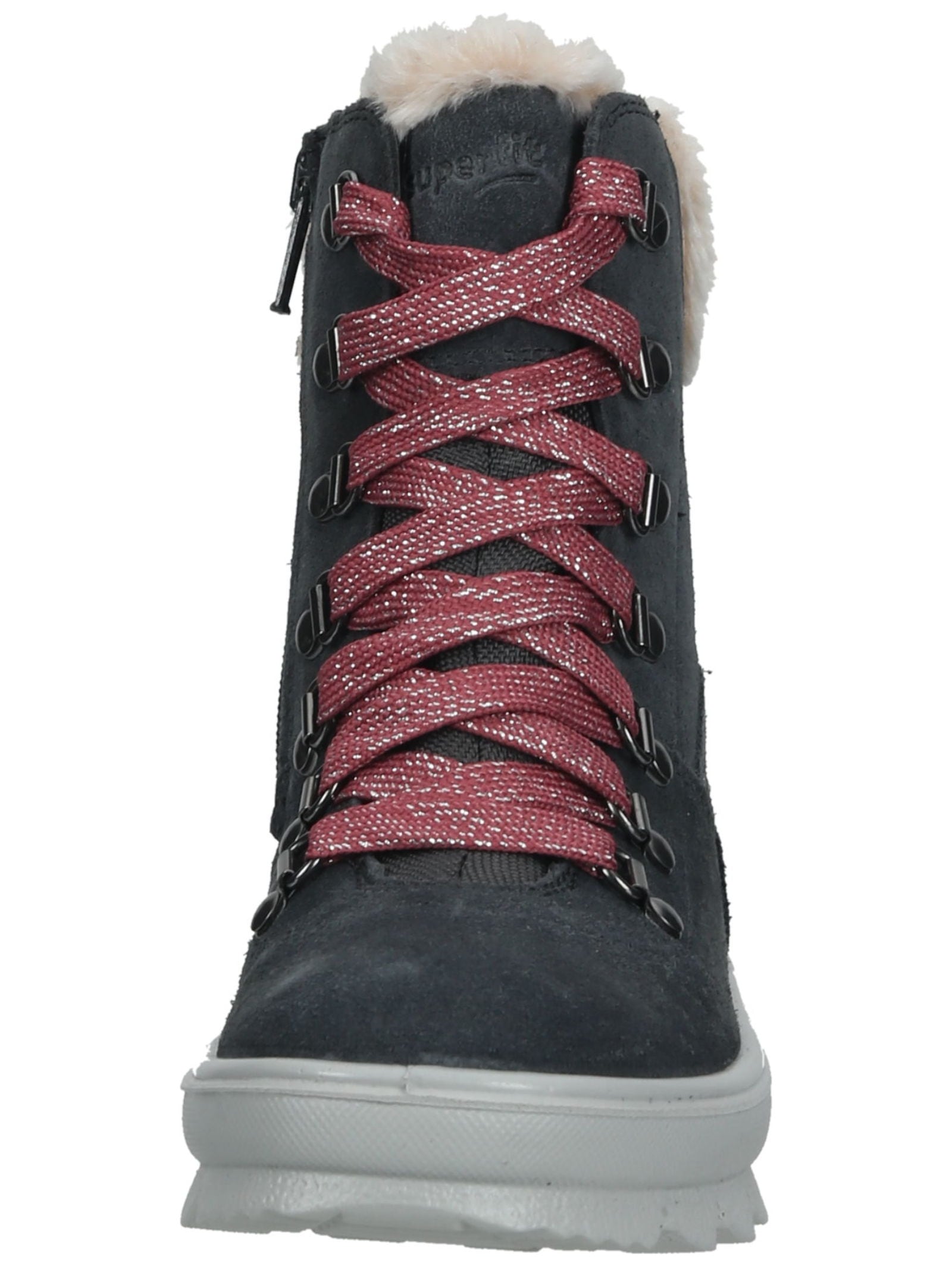 Superfit Schnürstiefelette »Superfit Stiefelette Veloursleder/Textil«