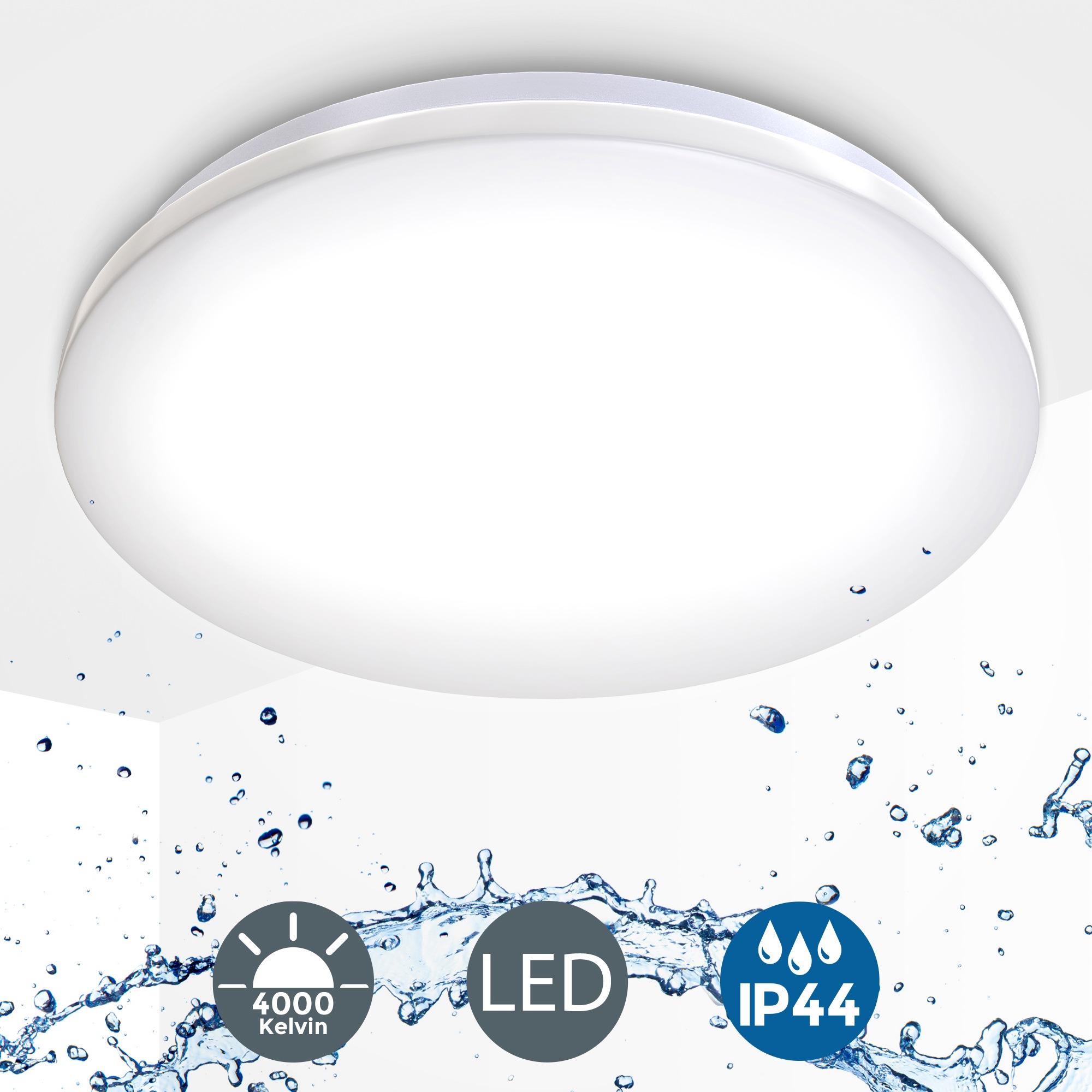 B.K.Licht LED Deckenleuchte, 1 flammig, Leuchtmittel LED-Board   LED fest i günstig online kaufen