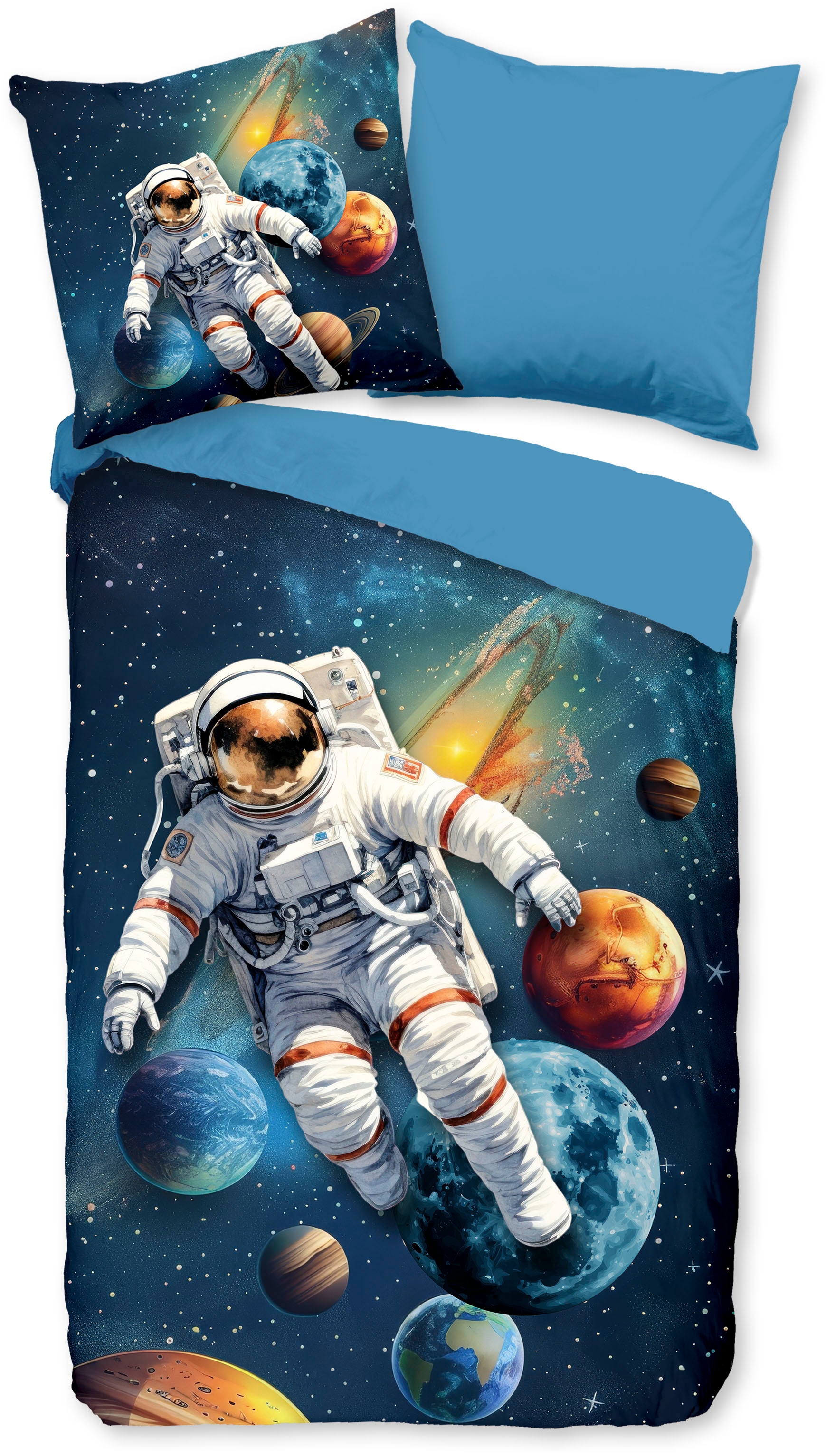 PURE luxury collection Kinderbettwäsche »Saros«, Mikrofaser, 135x200, 2 Tei günstig online kaufen