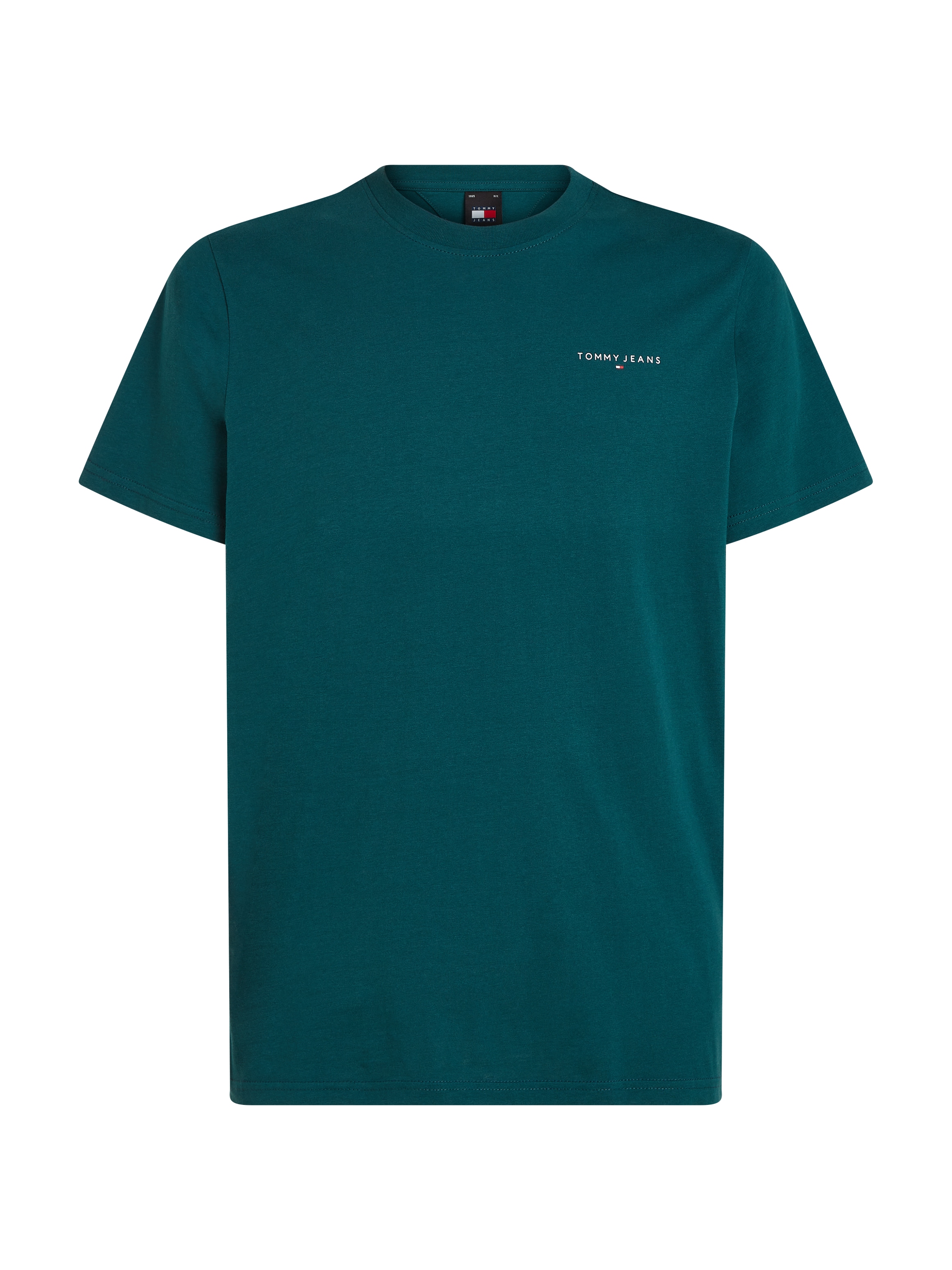 Tommy Jeans T-Shirt »TJM SLIM LINEAR CHEST TEE EXT«, mit Logoschriftzug