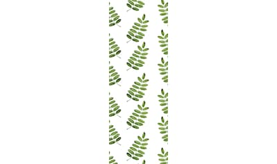 Vinyltapete »Tropische Blätter-Grün«