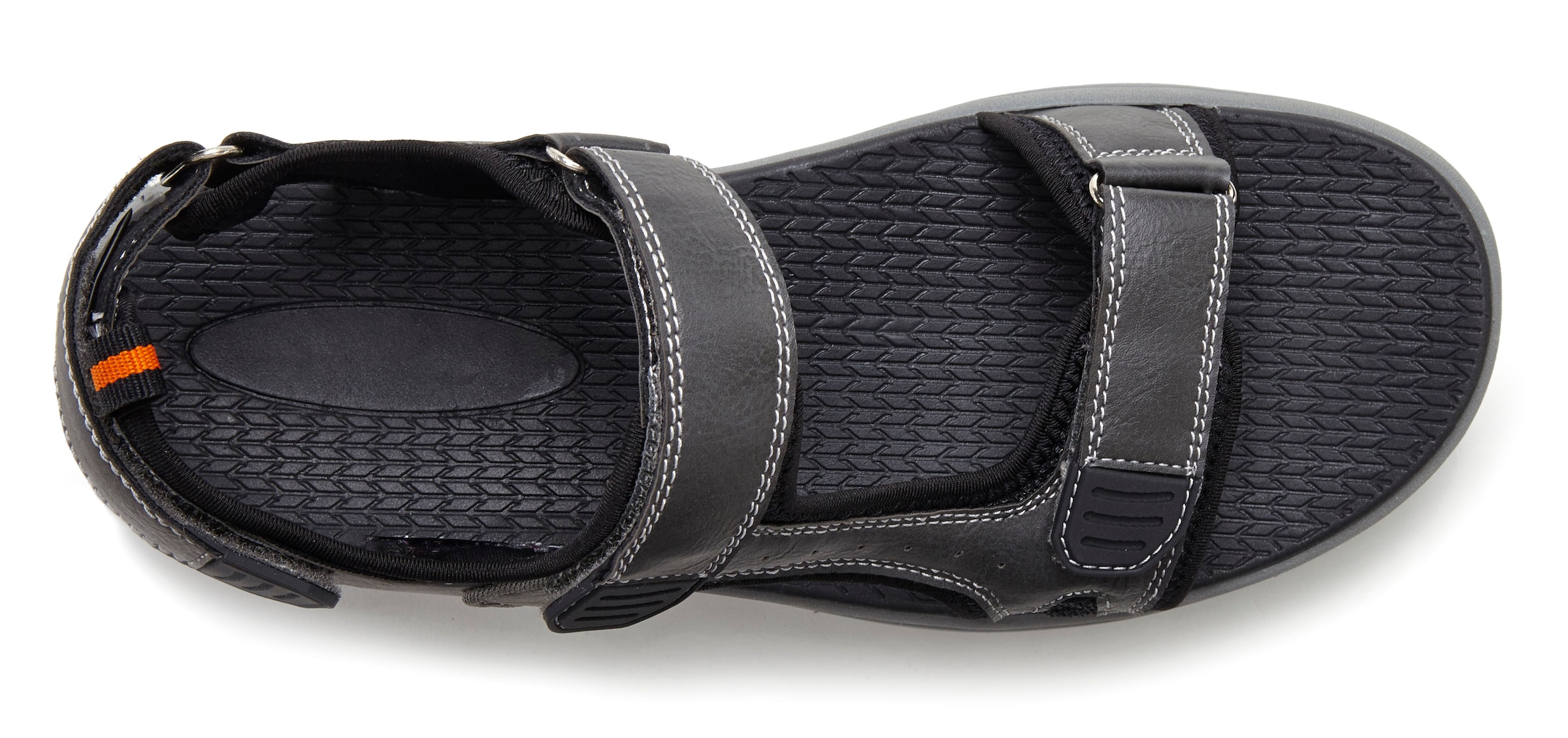 AUTHENTIC LE JOGGER Trekkingsandale »Sommerschuh«, Sandale, Freizeitschuh, Herrensandale mit Klettverschlüssen VEGAN