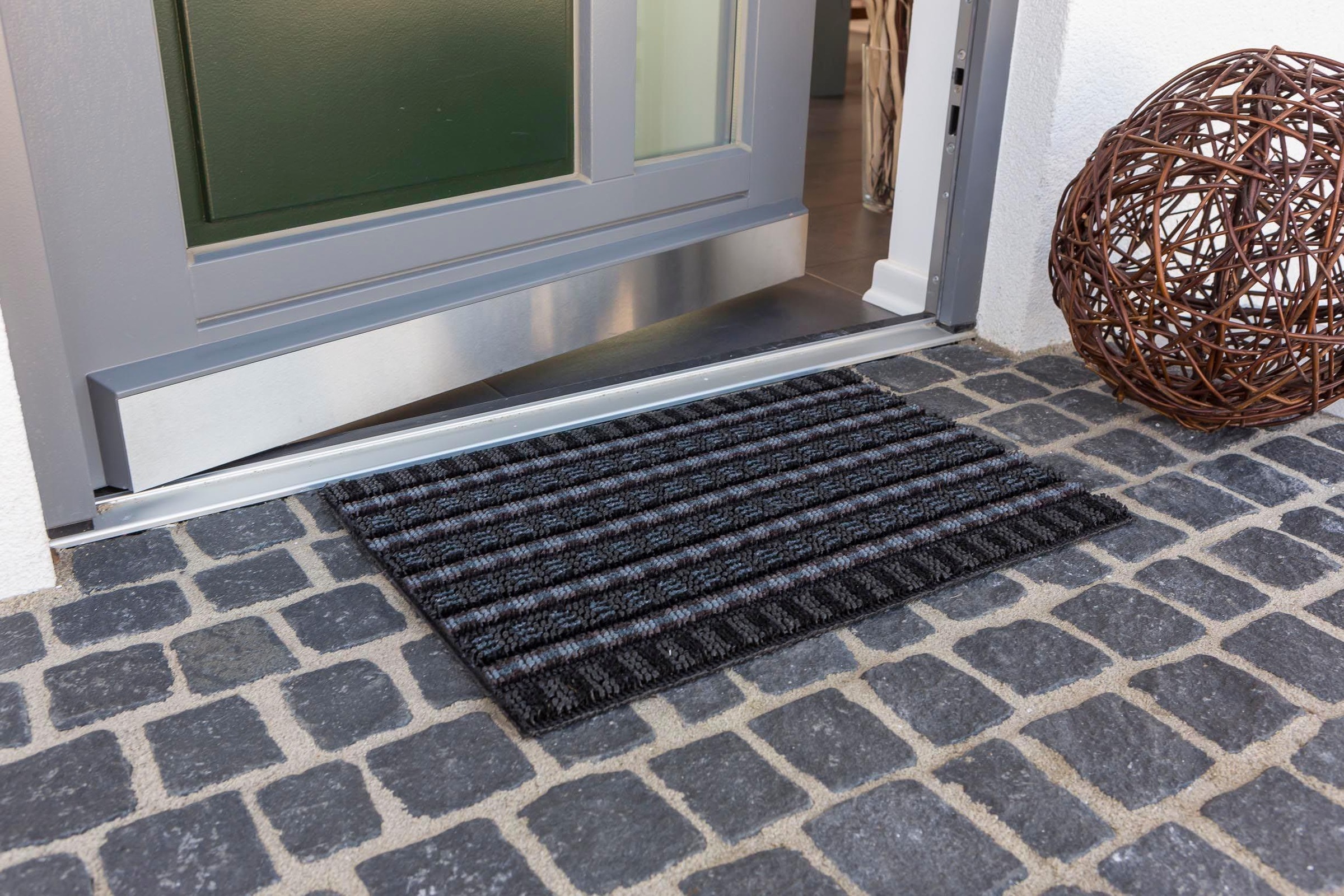 ASTRA Fußmatte »Poly Brush 250«, rechteckig, 14 mm Höhe, Schmutzfangmatte, In -und Outdoor geeignet