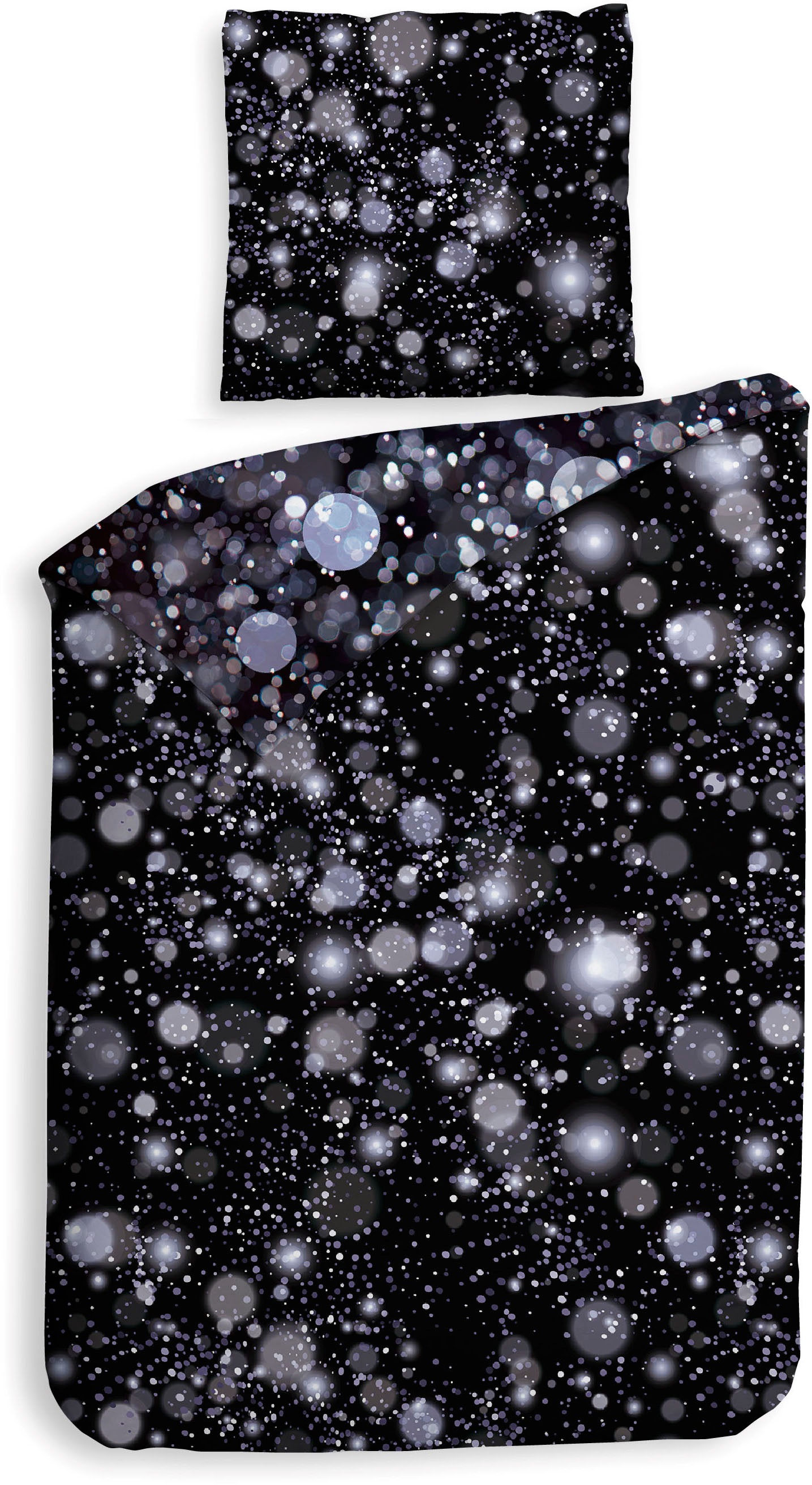 Heckett & Lane Bettwäsche »Gabin« 2 Stk. 100% Baumwolle, hochwertiges Mako-Satin, Bettwäsche ab 135x200 cm.