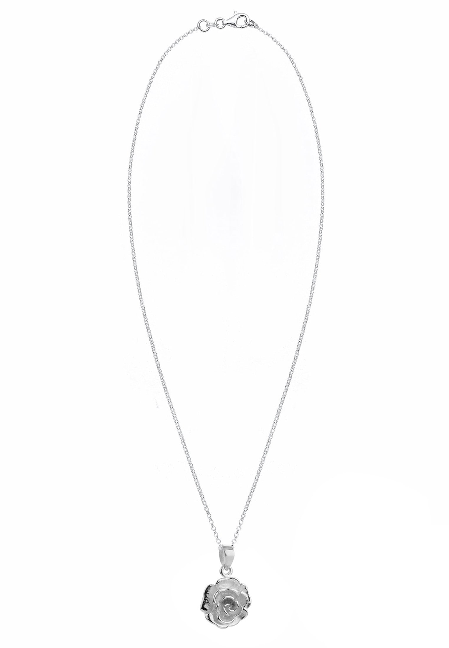 Nenalina Kette mit Anhänger »Rosen Blumen Anhänger Flower Look 925 Silber«