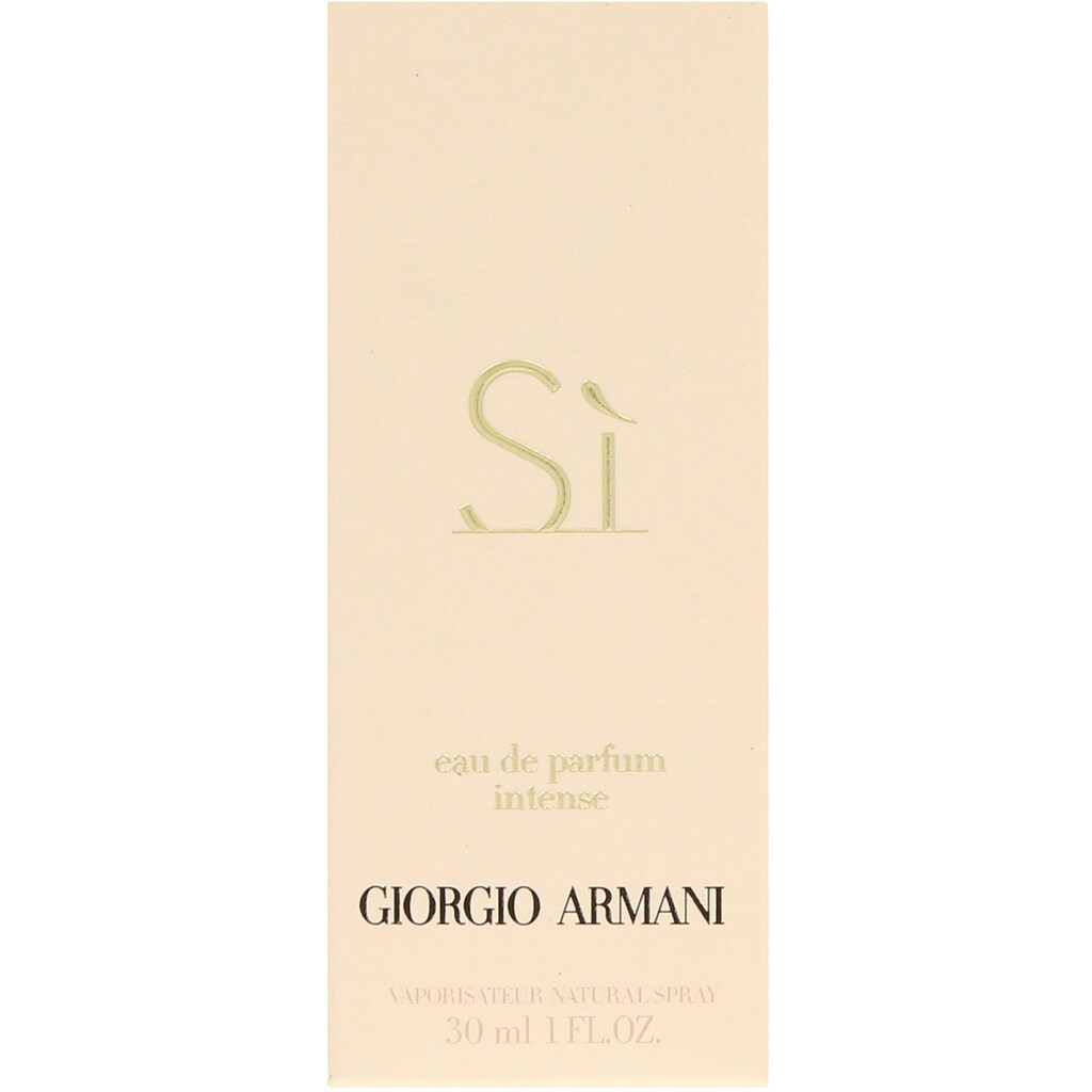 Giorgio Armani Eau de Parfum »Si Intense«