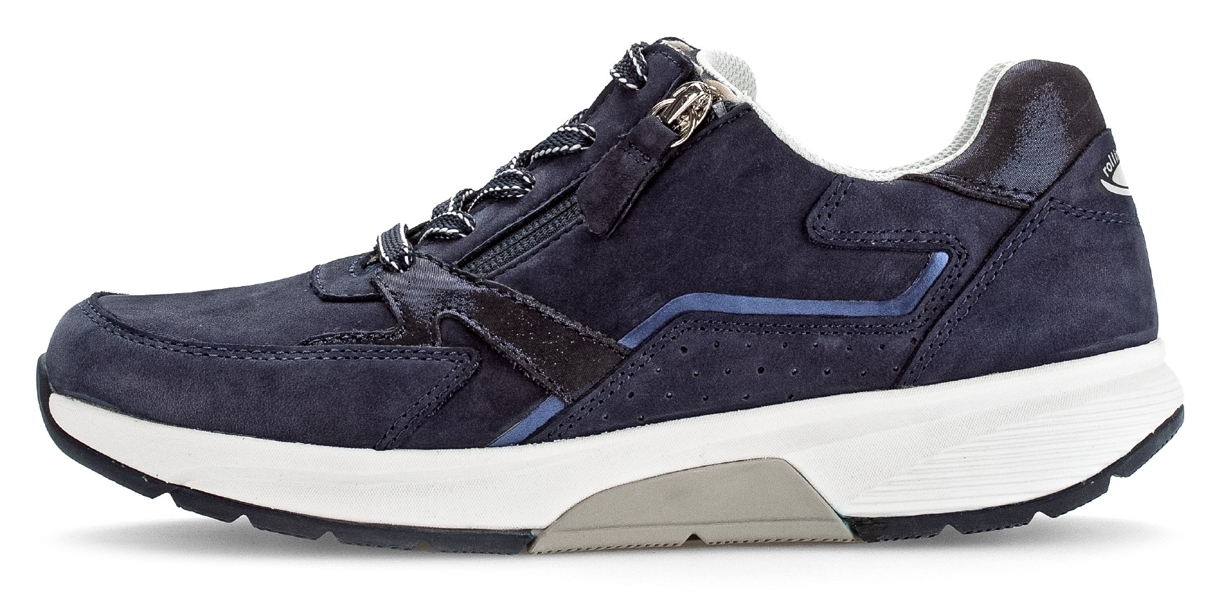 Gabor Rollingsoft Keilsneaker, mit OPTIFIT-Wechselfußbett, Freizeitschuh, Halbschuh, Schnürschuh