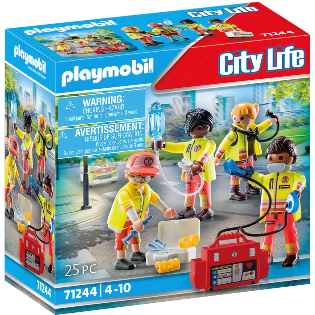 Playmobil® Konstruktions-Spielset »Rettungsteam (71244), City Life«