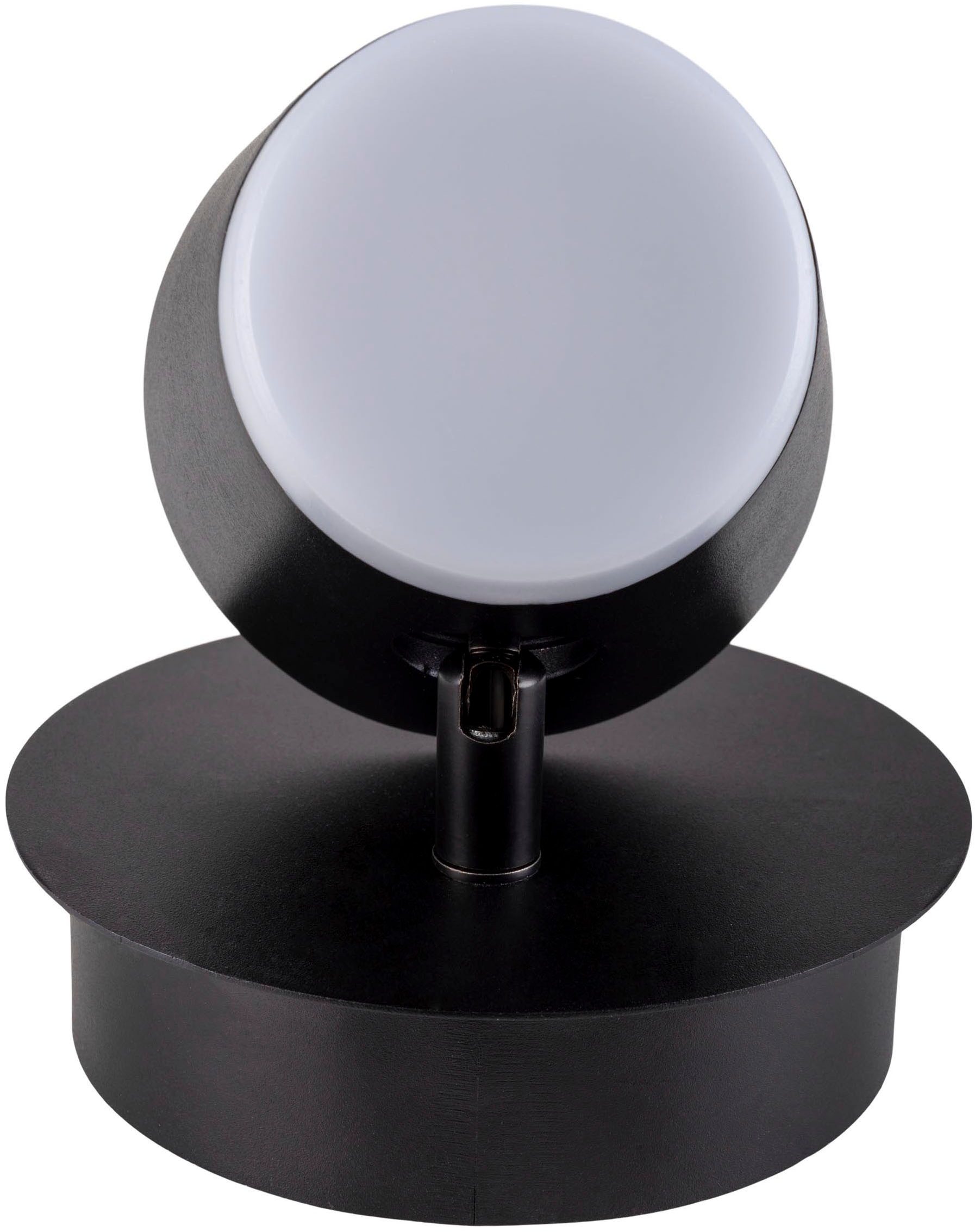 näve LED Wandleuchte »Tondo«, 1 flammig, Leuchtmittel LED-Modul | LED fest integriert, magnetisch, Akku Aufladung per USB-C Kabel, dimmbar per touch, Memory